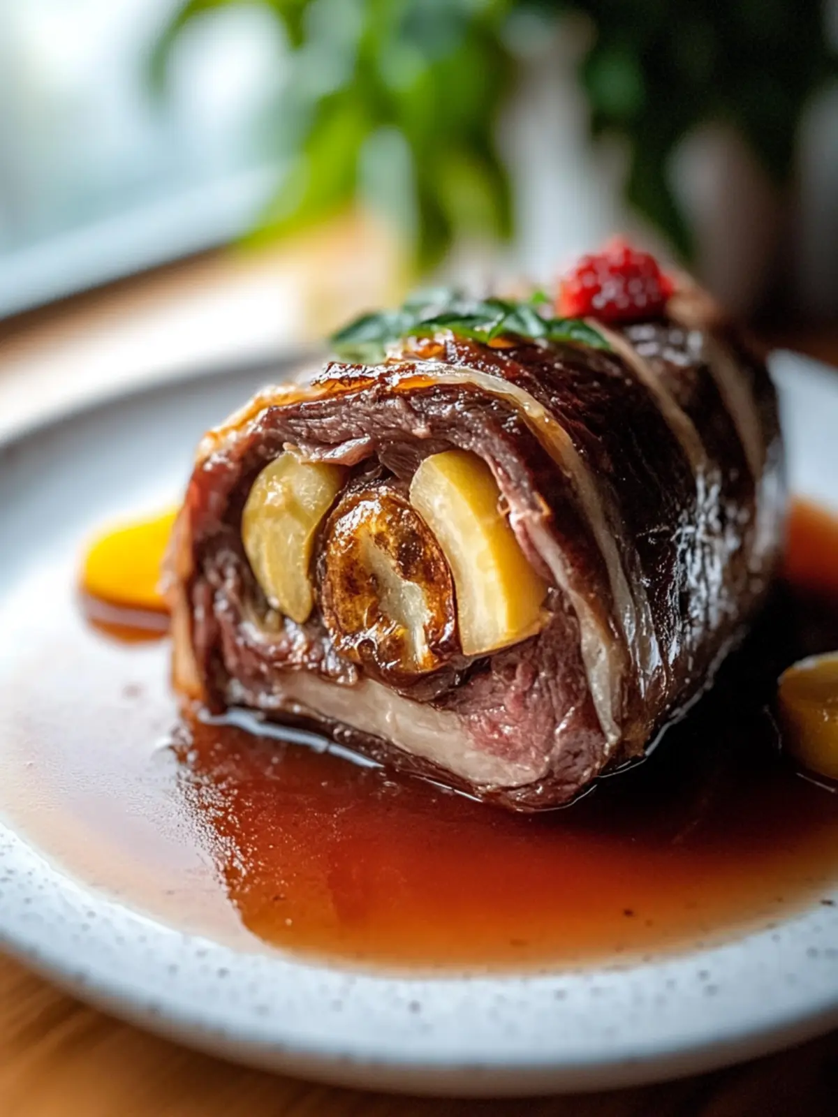 Perfekte Rinderroulade