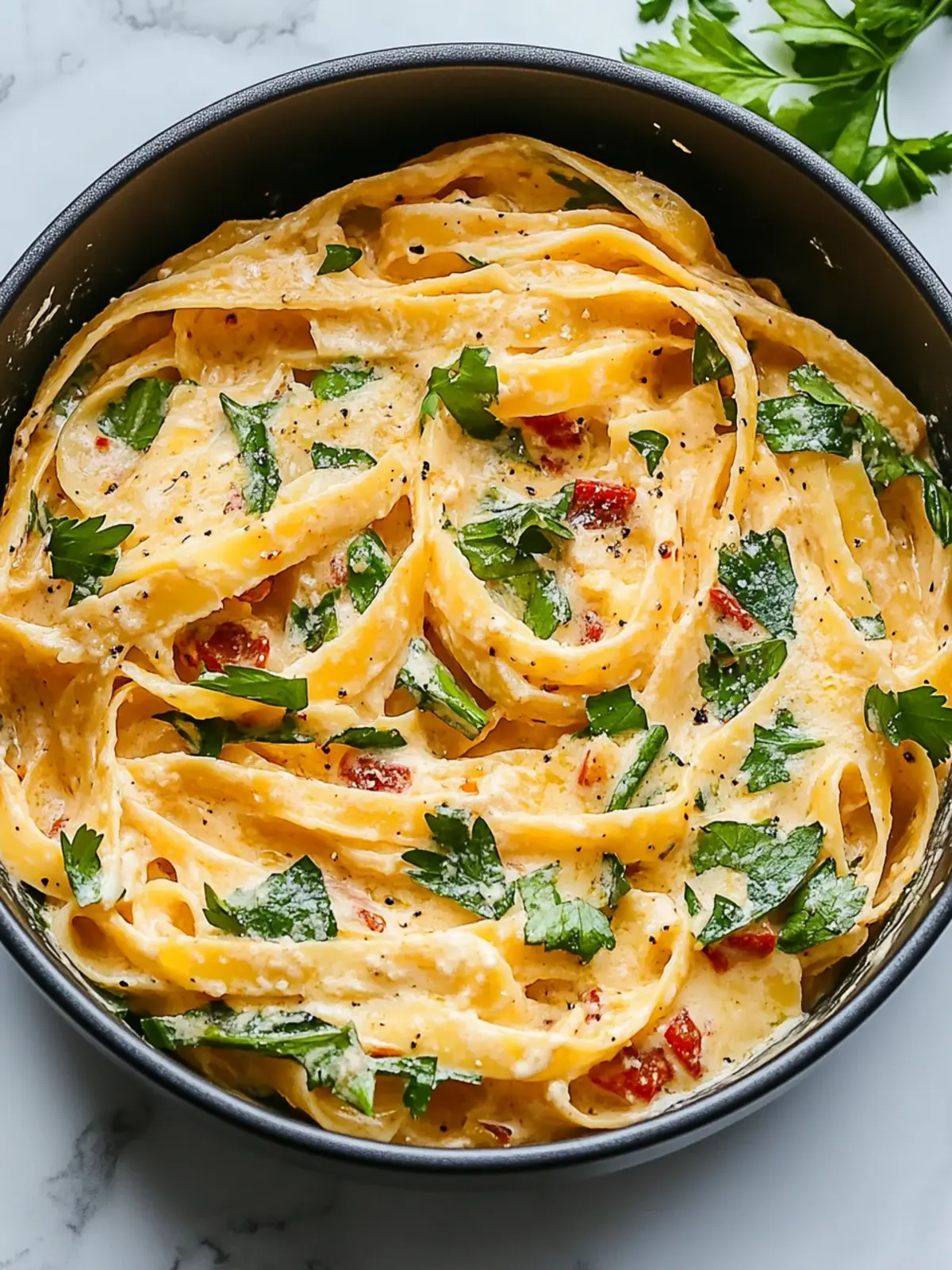 Diese getrocknete Tomaten-Pasta wird dich deine gewöhnliche Mac & Cheese vergessen lassen