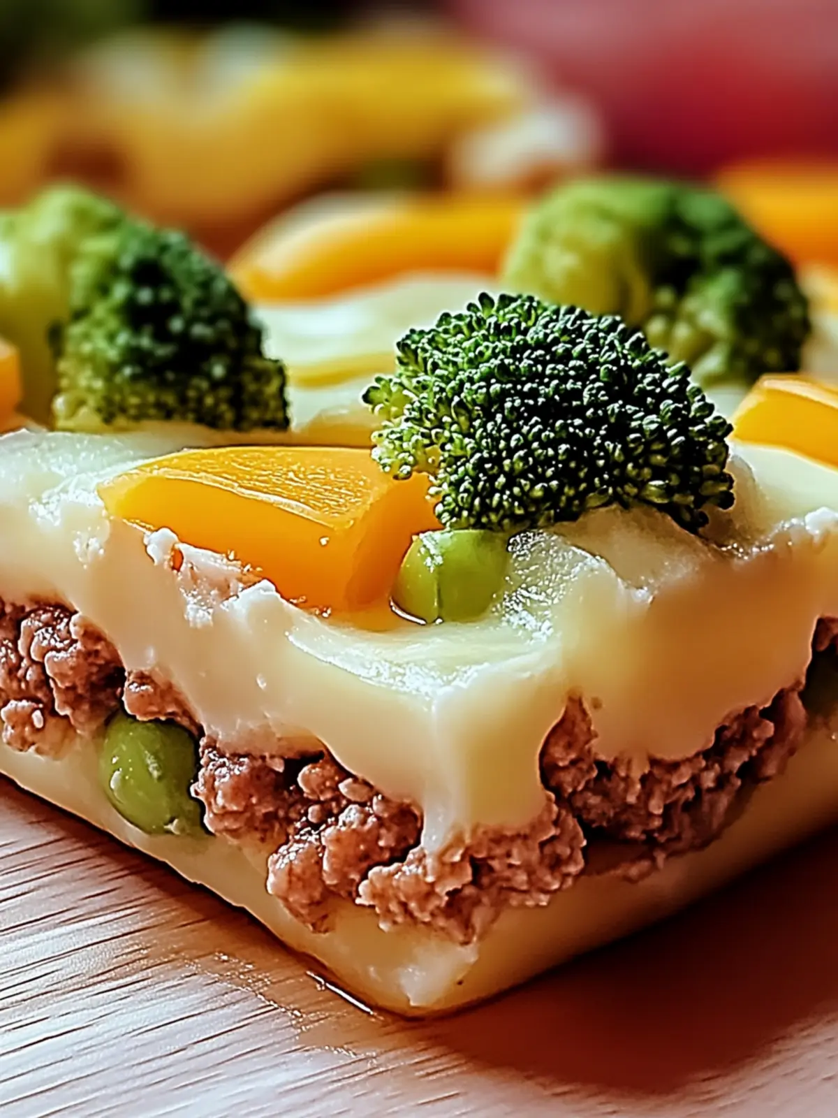 Fitness-Auflauf mit Brokkoli und Hackfleisch