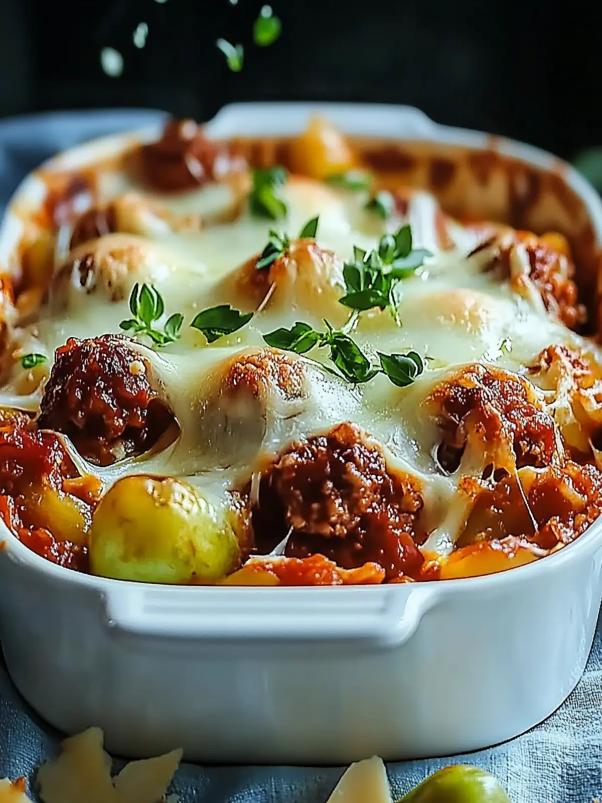 Rosenkohlauflauf mit Hackfleisch