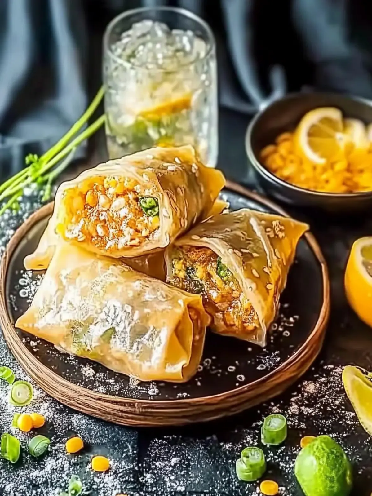 Knusprige Gemüse-Taschen