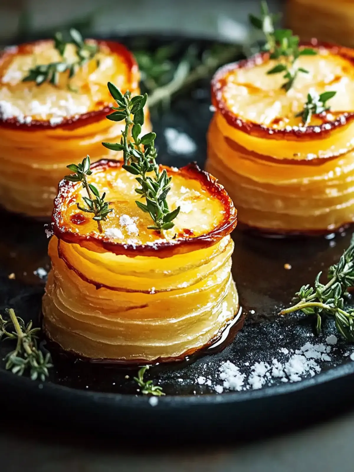 Käse Kartoffeltürme