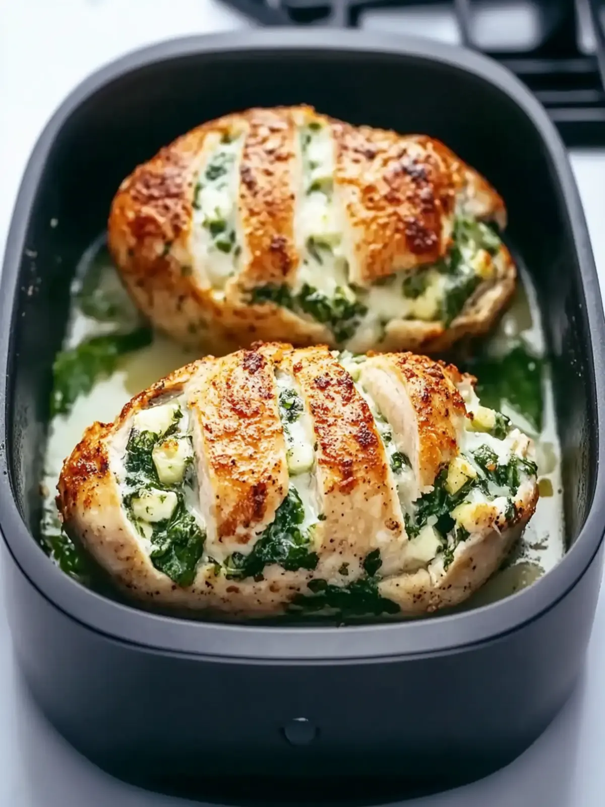 gefüllte Hähnchenbrust