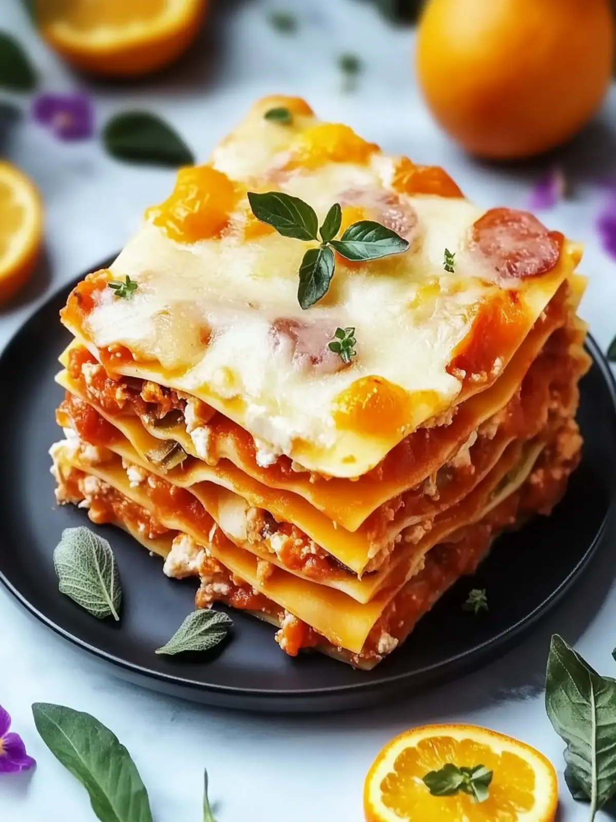 Kürbislasagne