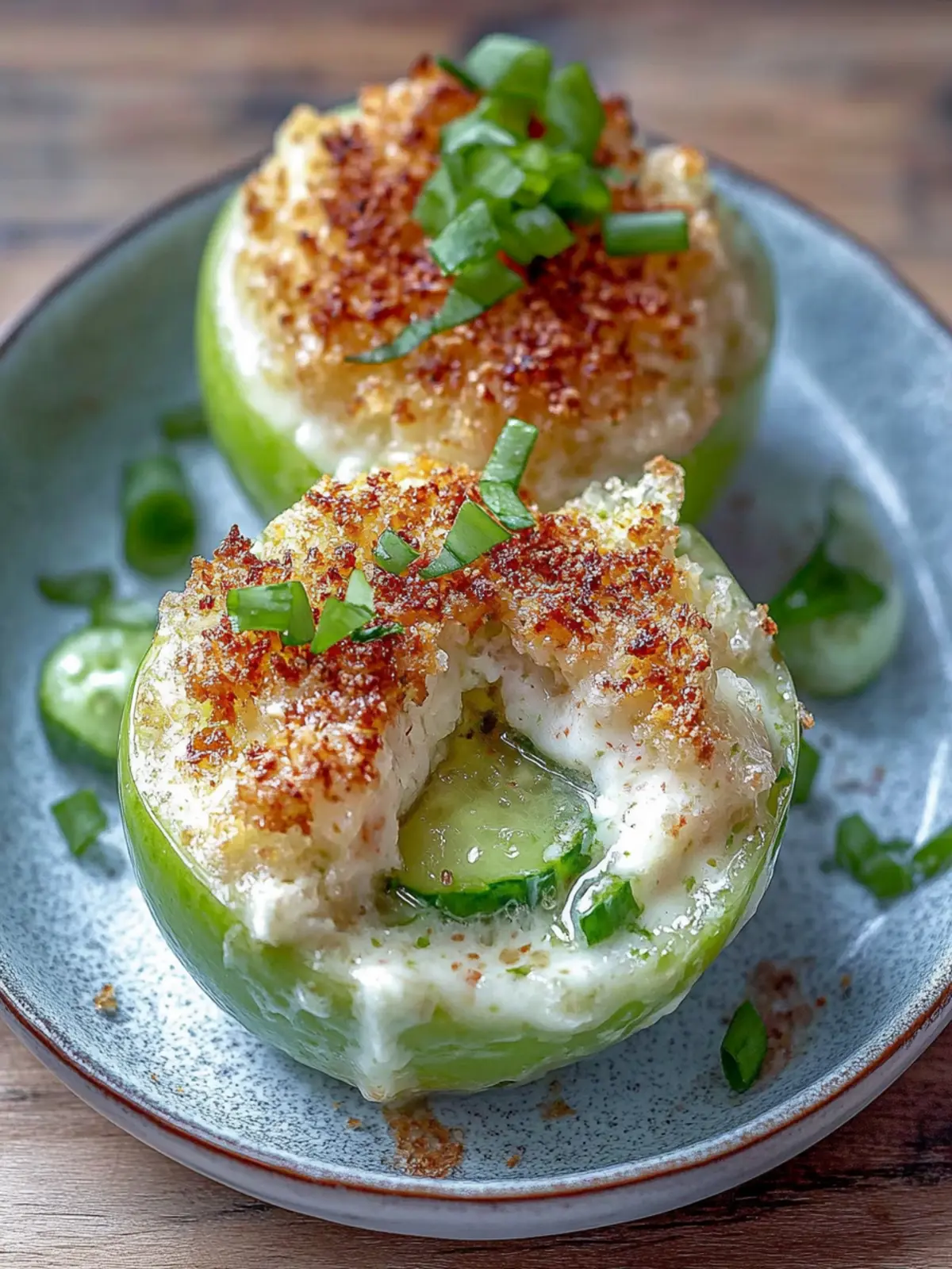 Gefüllter Kohlrabi mit Hackfleisch