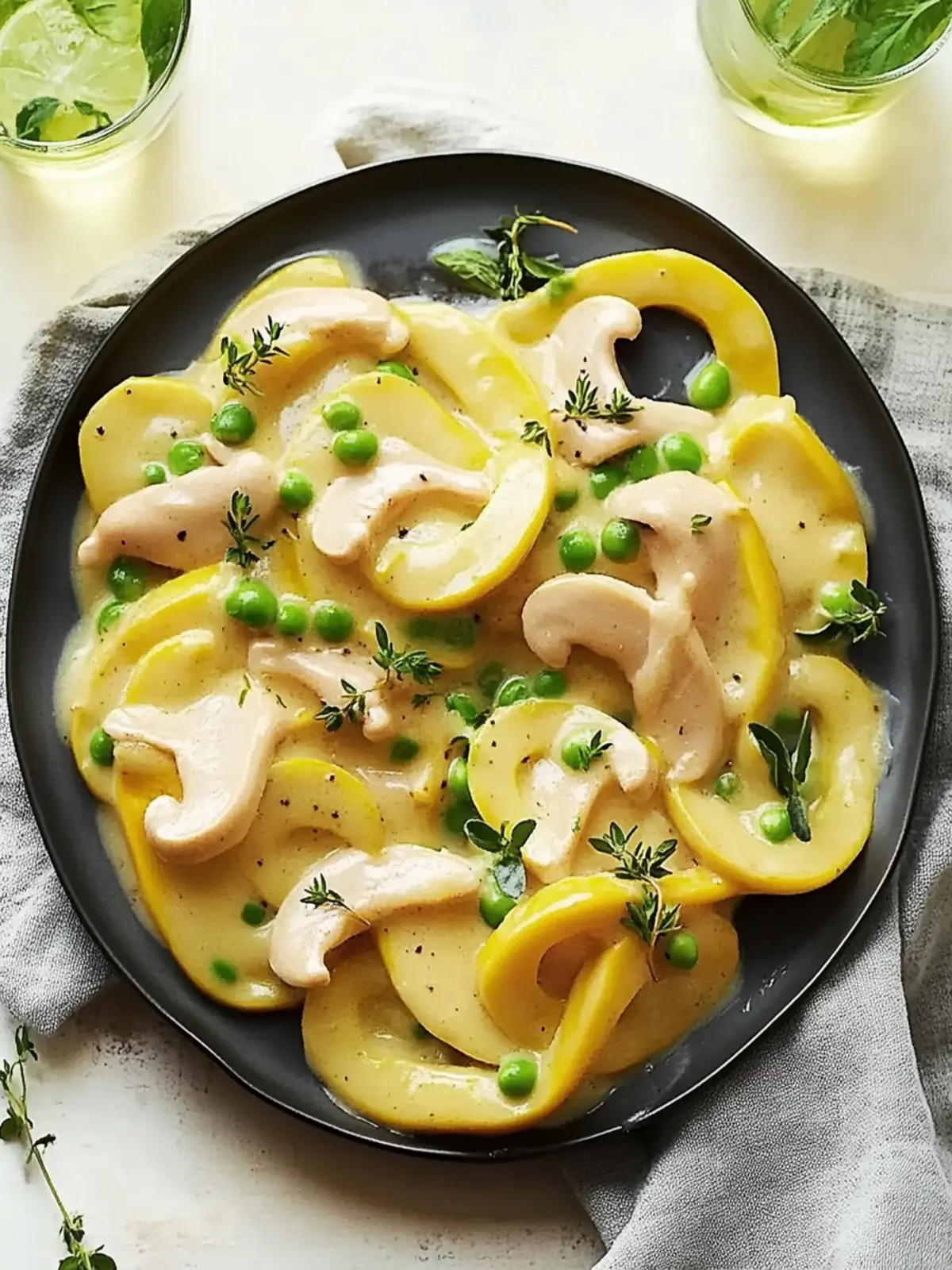 Ein-Topf Spätzle mit Huhn