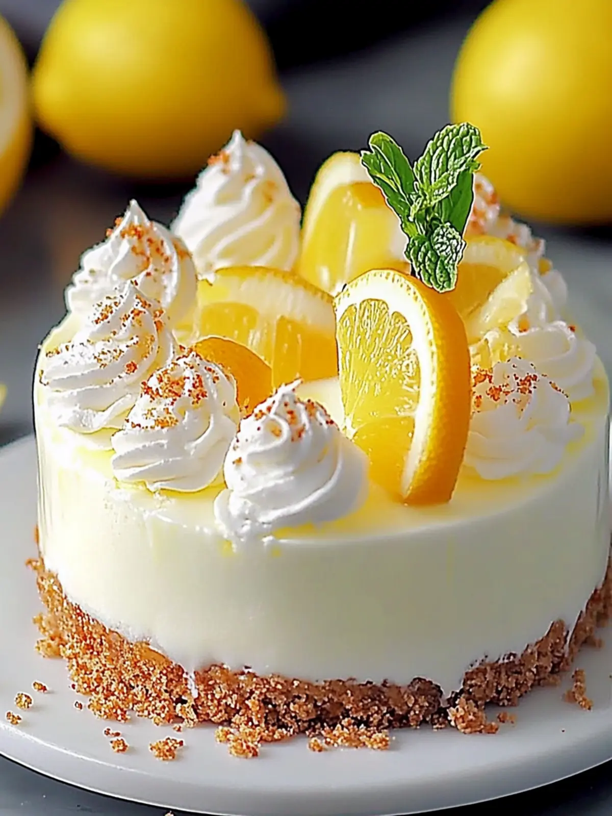 Zitronen-Käsekuchen