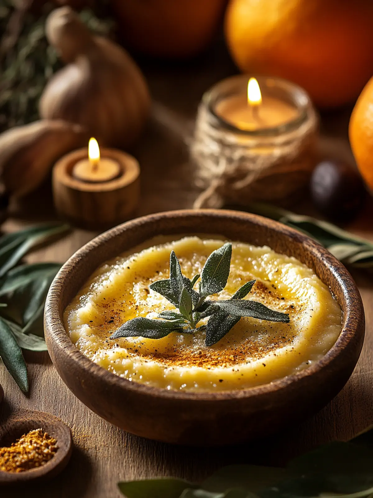 Perfekte Kürbis-Polenta