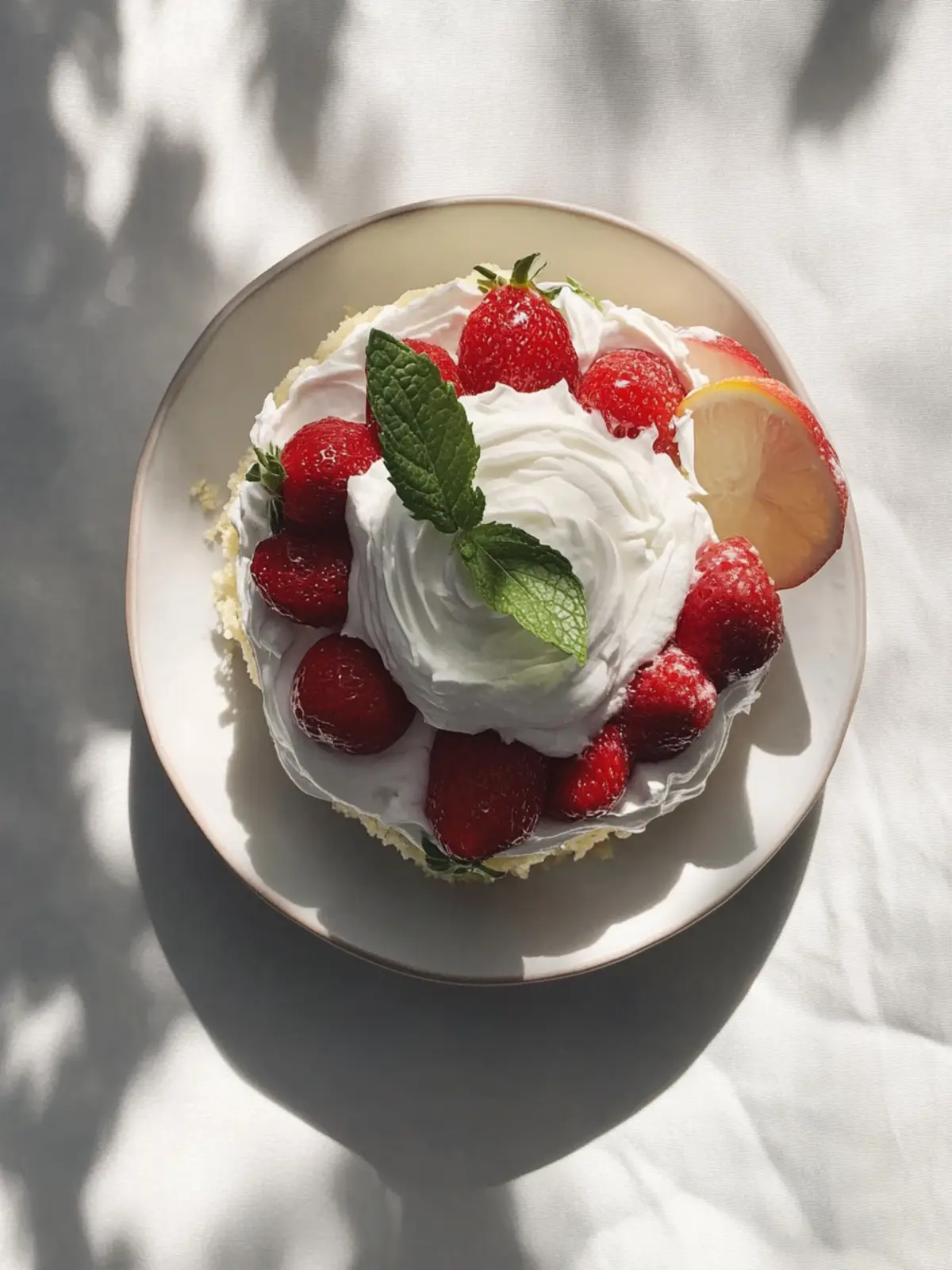 Erdbeer-Kondensmilchkuchen