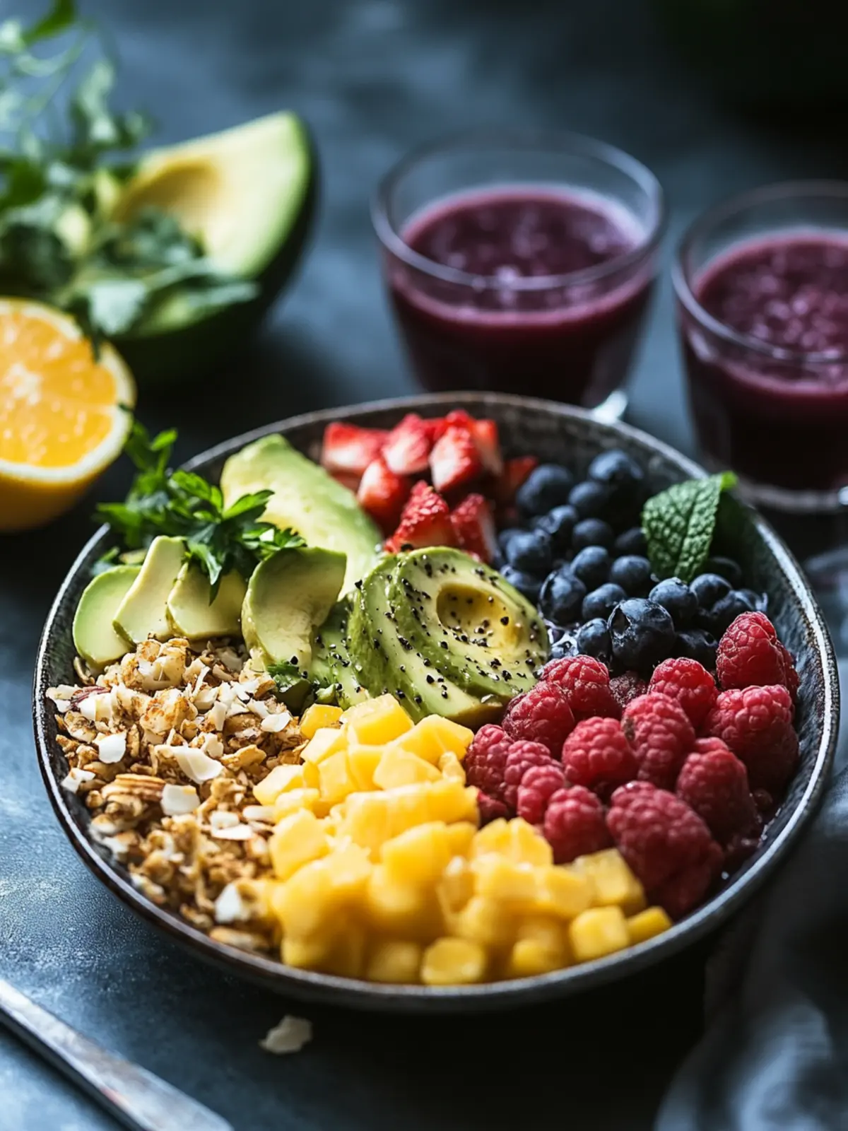 Vegetarisches Brunch