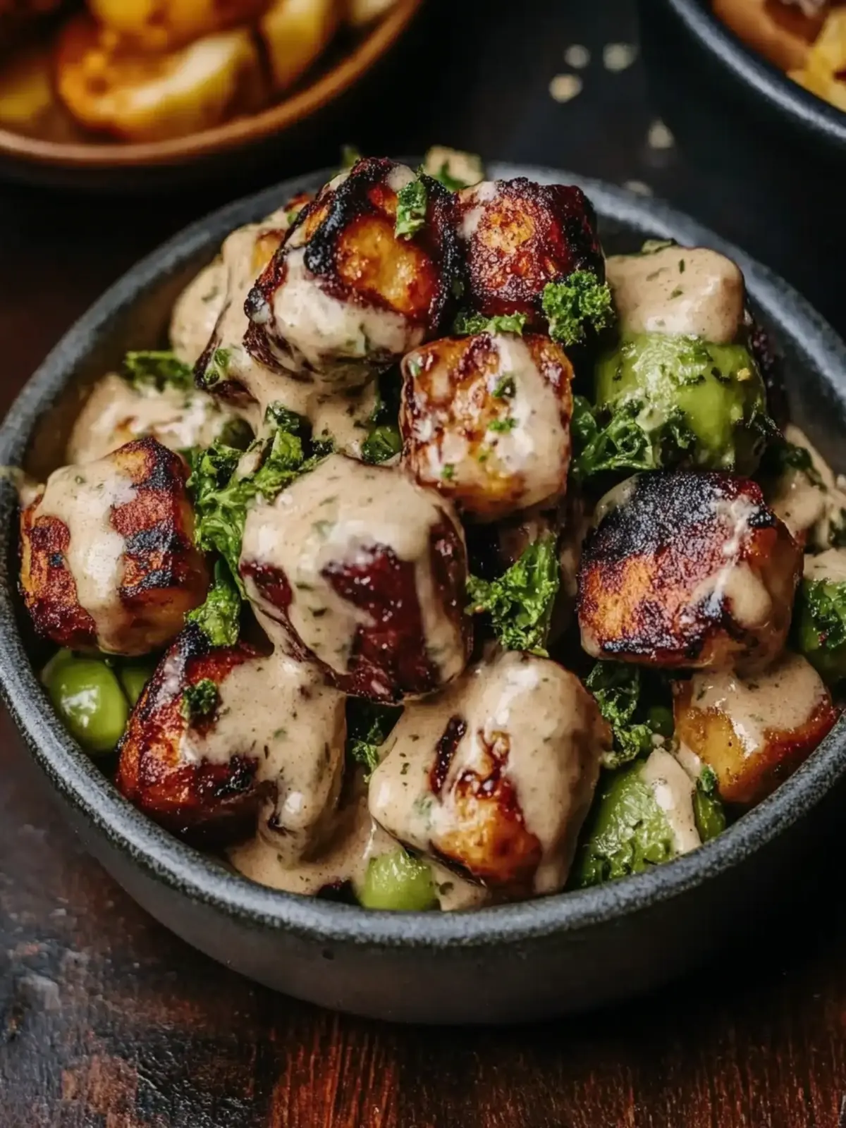 Honig-Glasierte Röst-Brüsseler Sprossen mit Speck