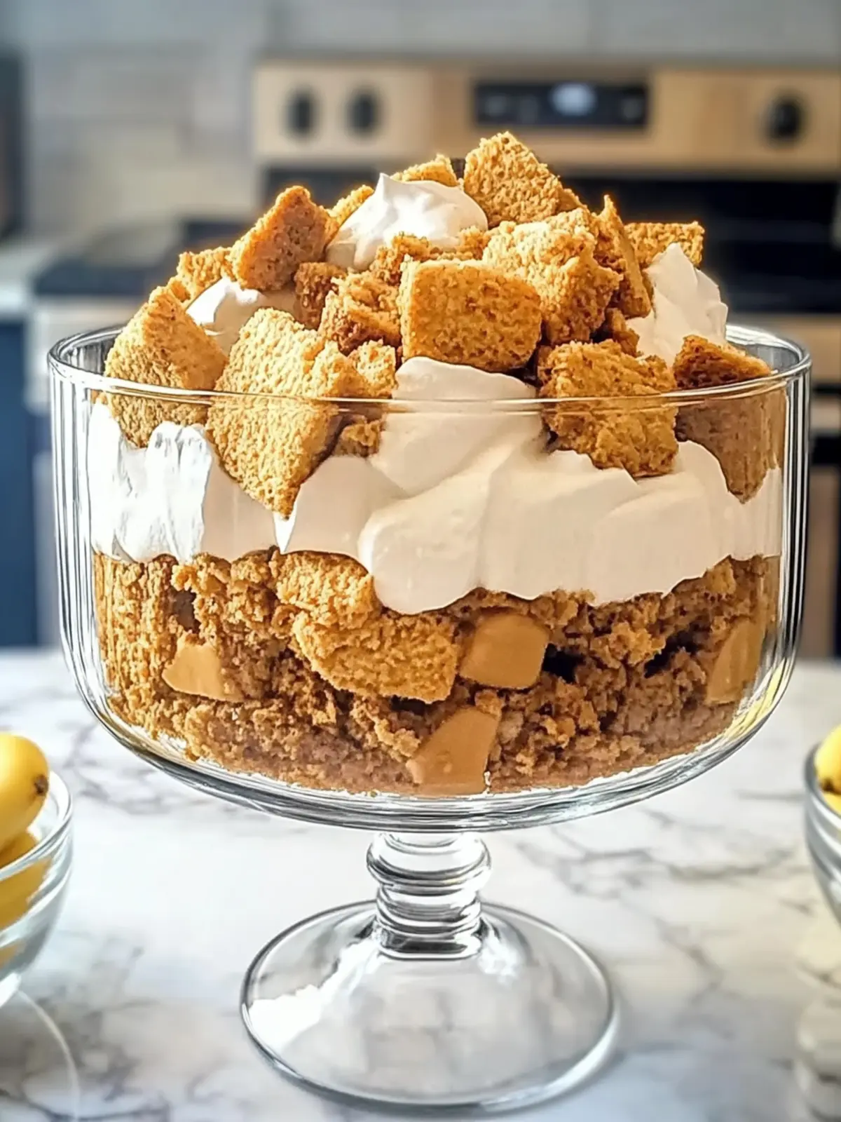 Kürbis Toffee Crunch Trifle