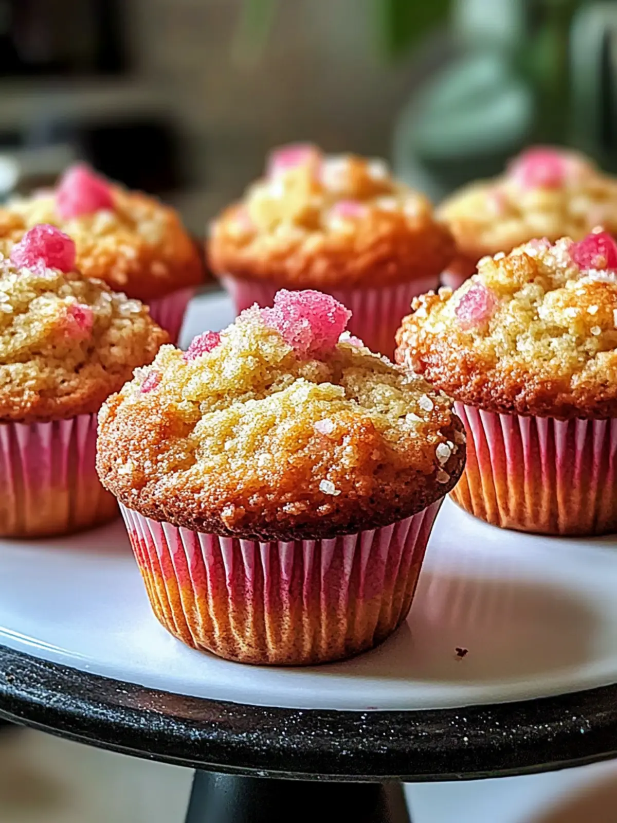 Rhabarber Muffins