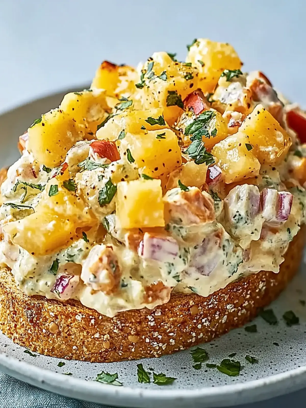 Gesunde Thunfisch-Eiersalat Rezept