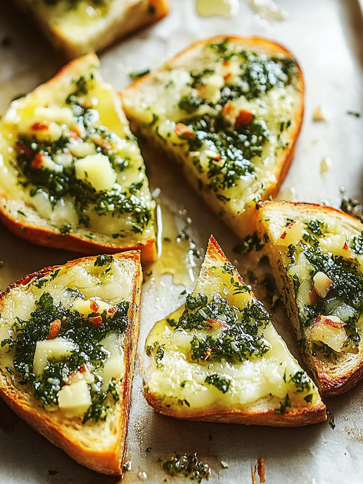 Chimichurri Knoblauchbrot