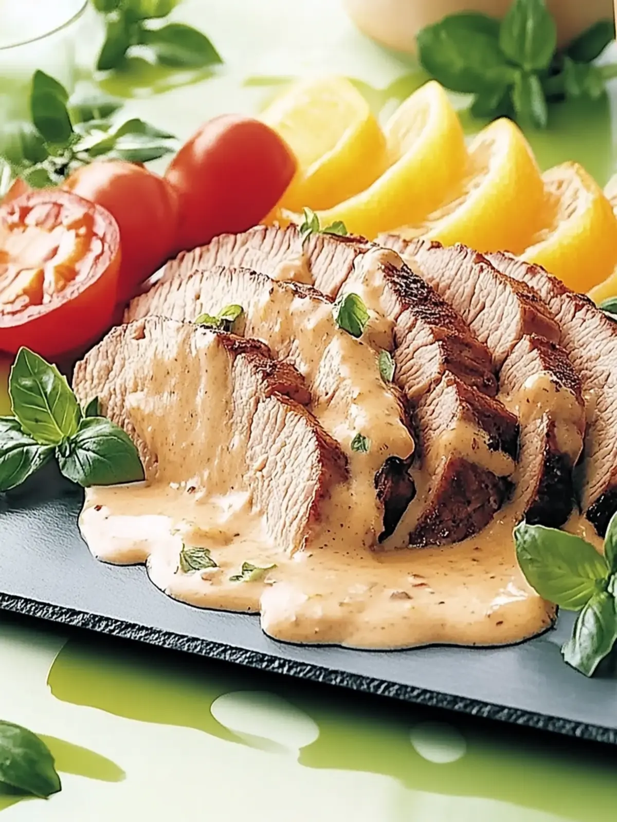 Sauerbraten mit Gemüse