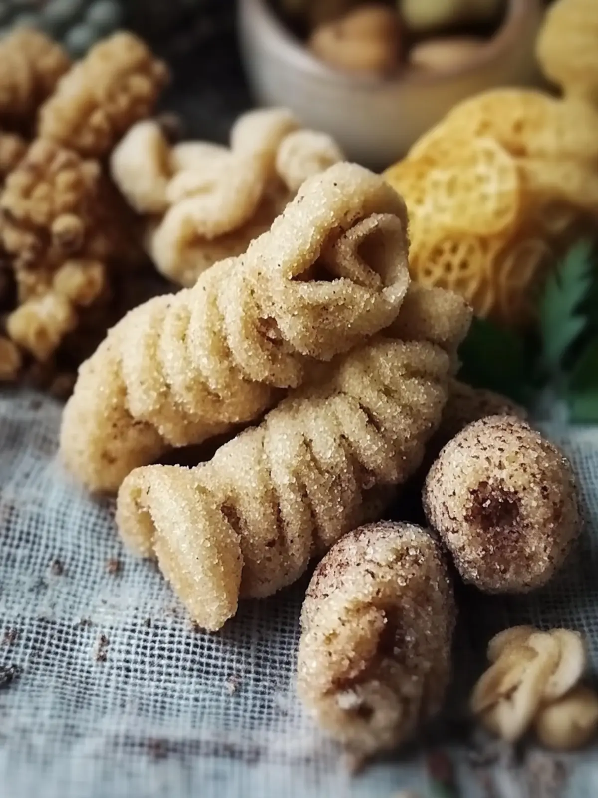 Zimt- und Nussbrötchen