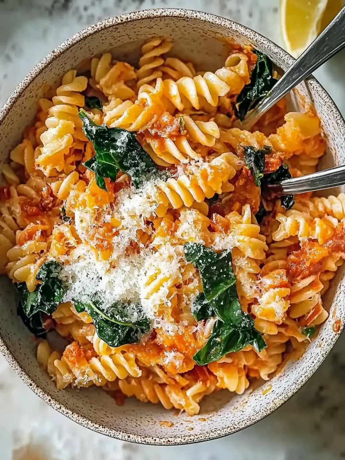 Nudelauflauf mit 'Nduja und Cavolo Nero