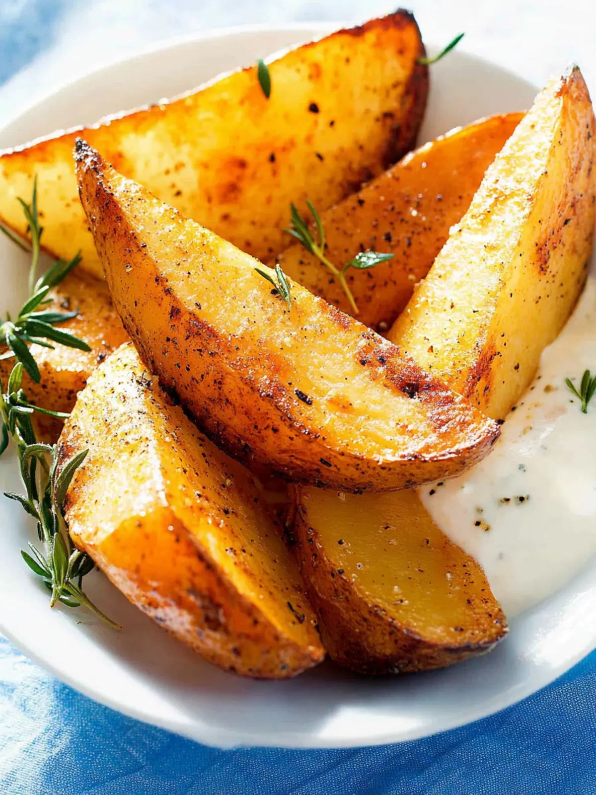 Ofenkartoffelspalten