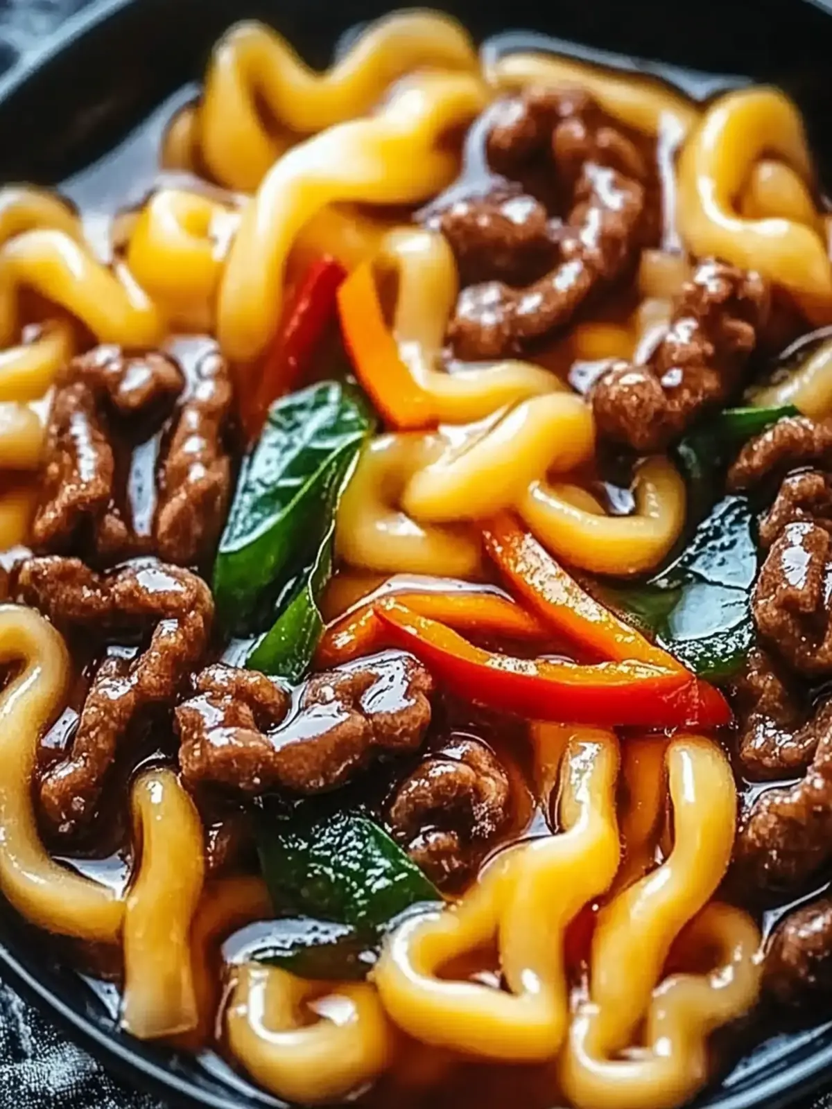 Schwarzer Pfeffer Udon