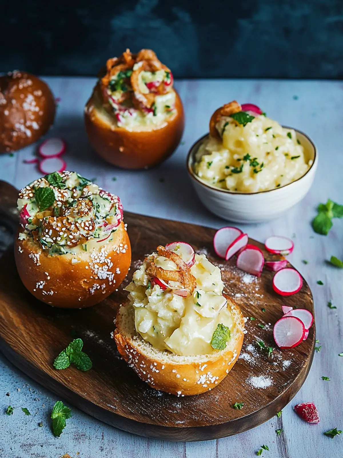 Obazda Brezel Muffins