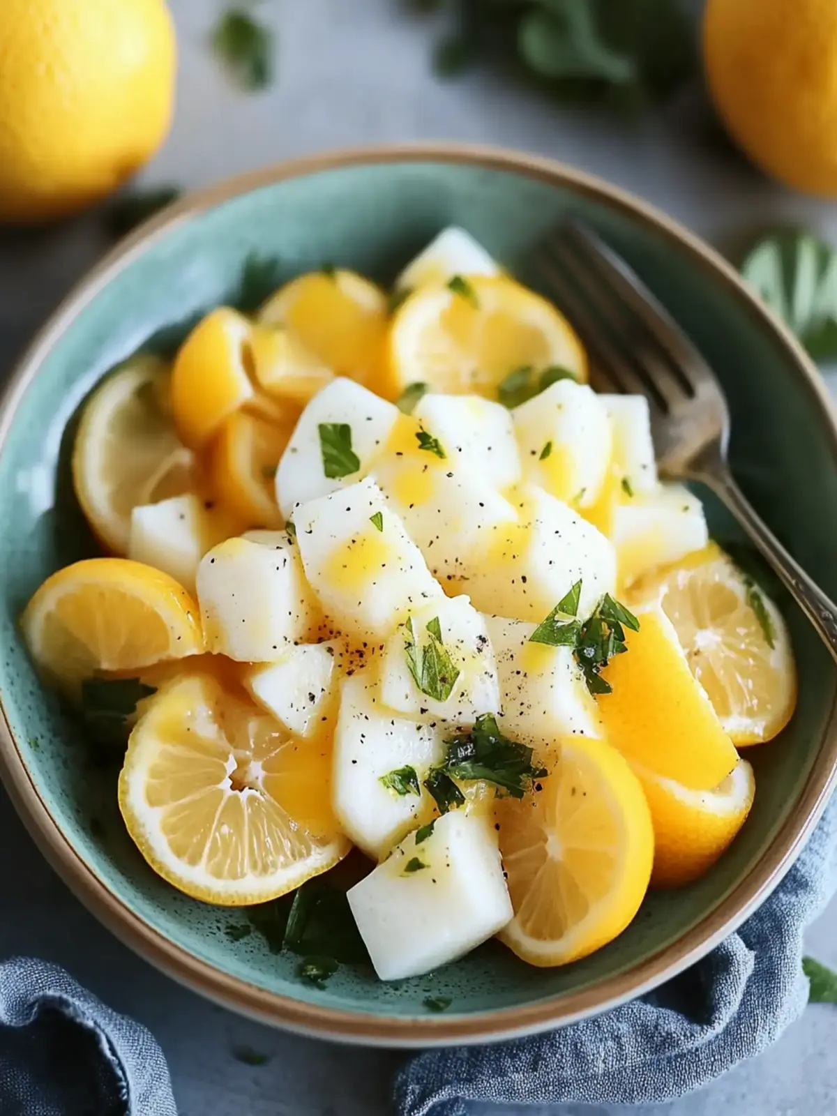 Fruchtiger Eiersalat mit Joghurt und Curry