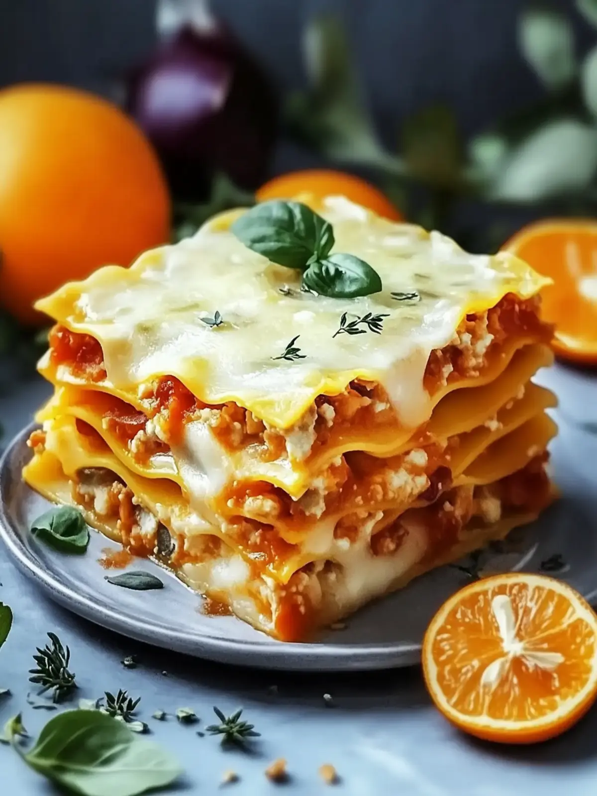 Kürbislasagne