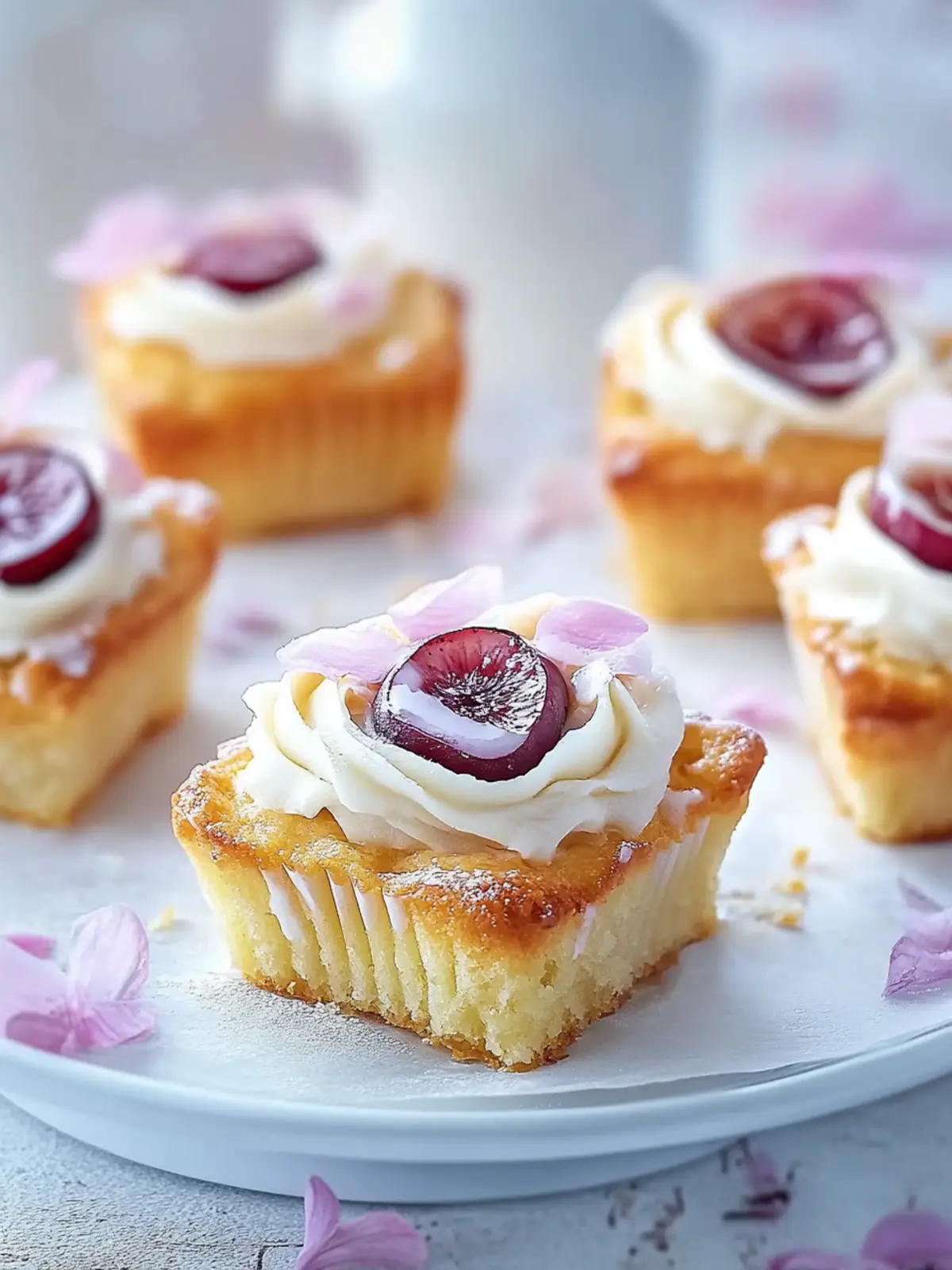 Schnelle Vanille Feigen Blätterteig Törtchen