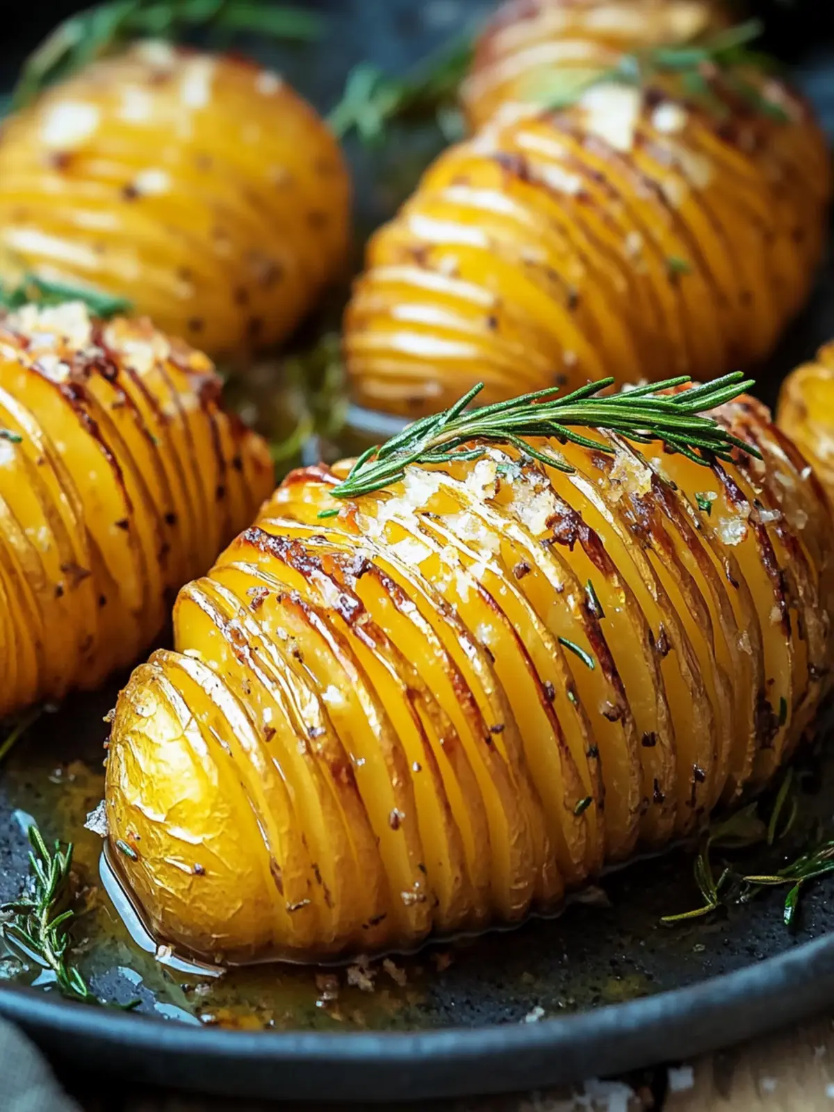 Hasselback Kartoffeln