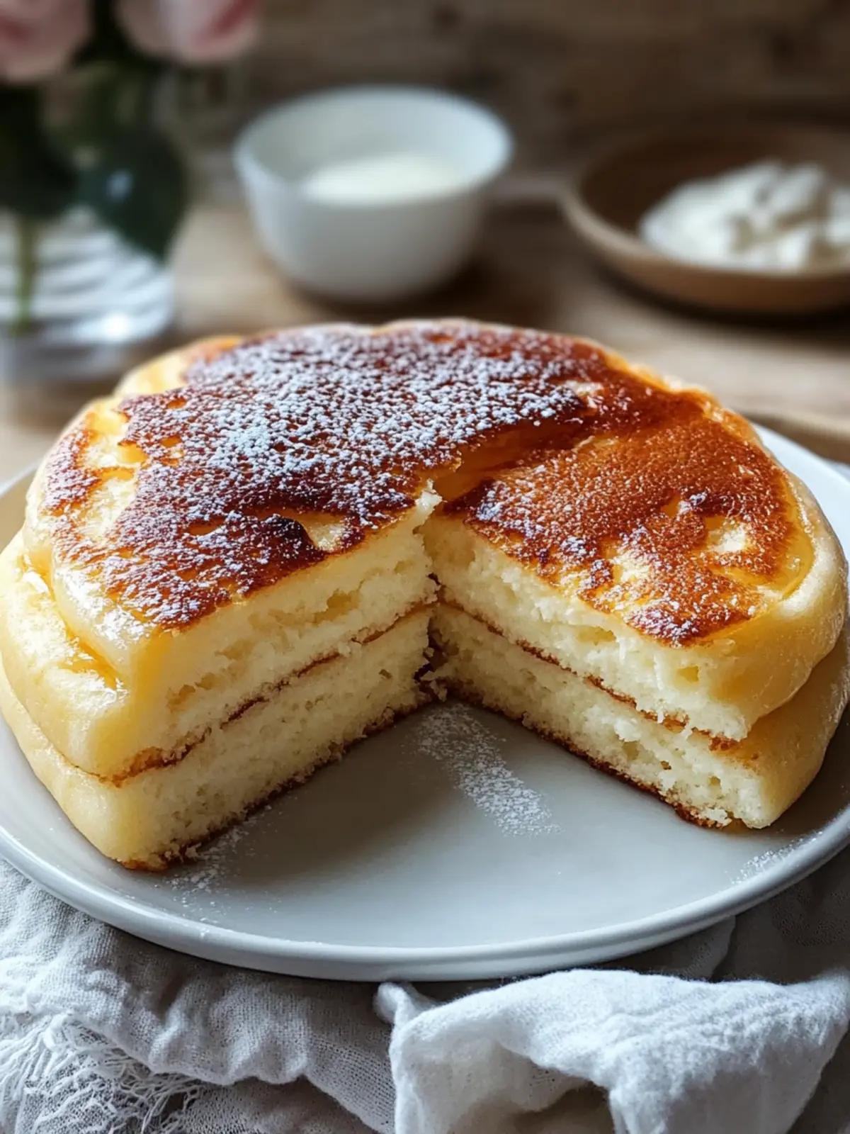 Fluffige Quarkpfannkuchen ohne Mehl
