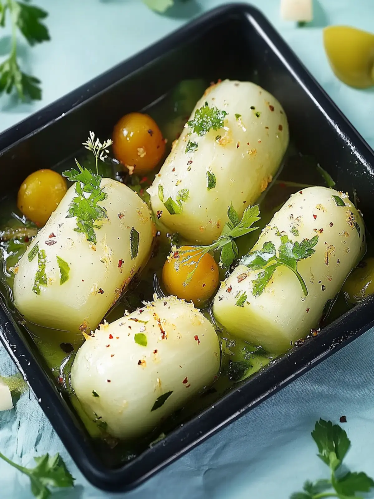 Genießen Sie köstlichen gegrillten Kohlrabi