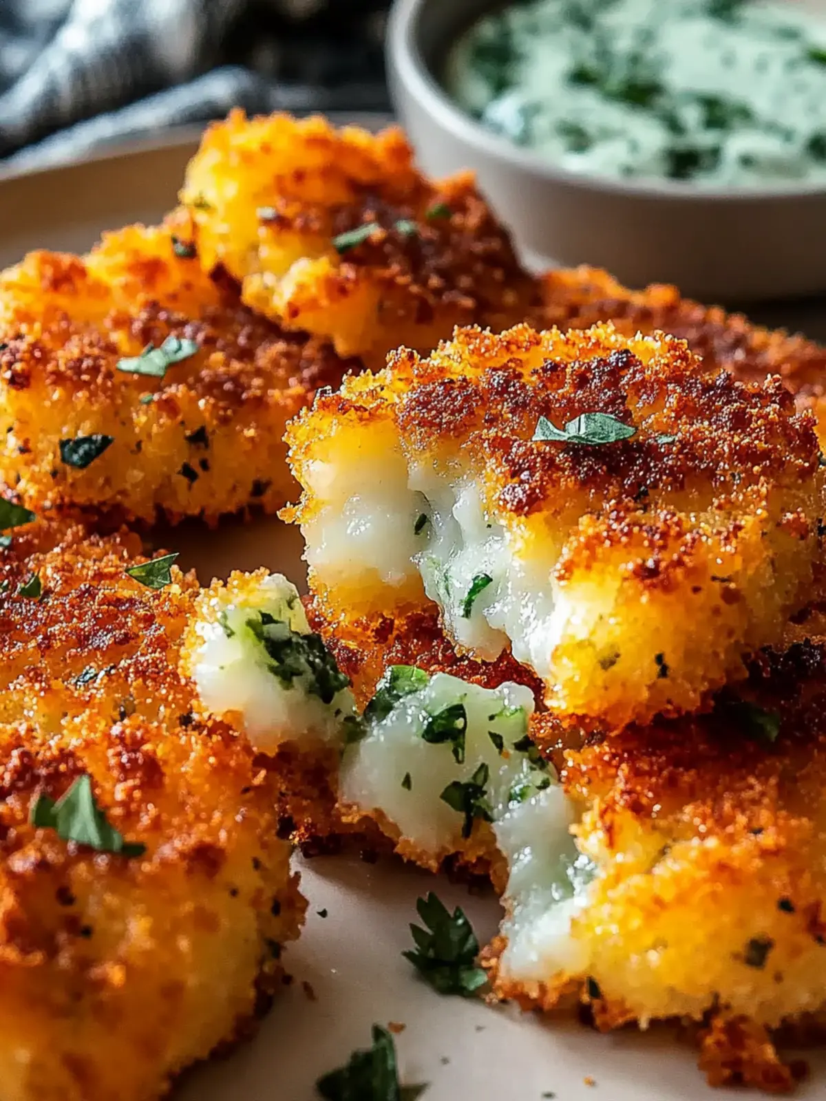 Airfryer Kohlrabi Schnitzel