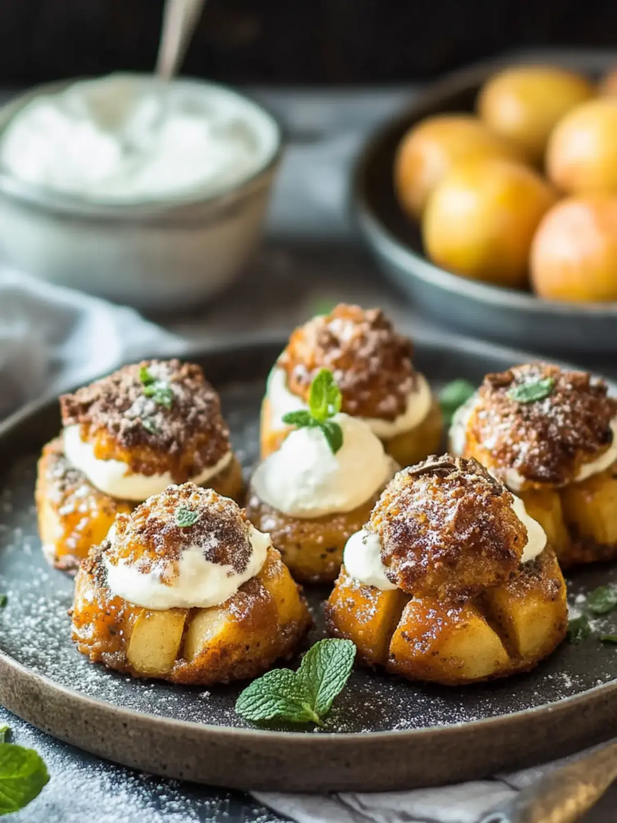 Lammfleischbällchen mit knusprigen Süßkartoffel-Pommes