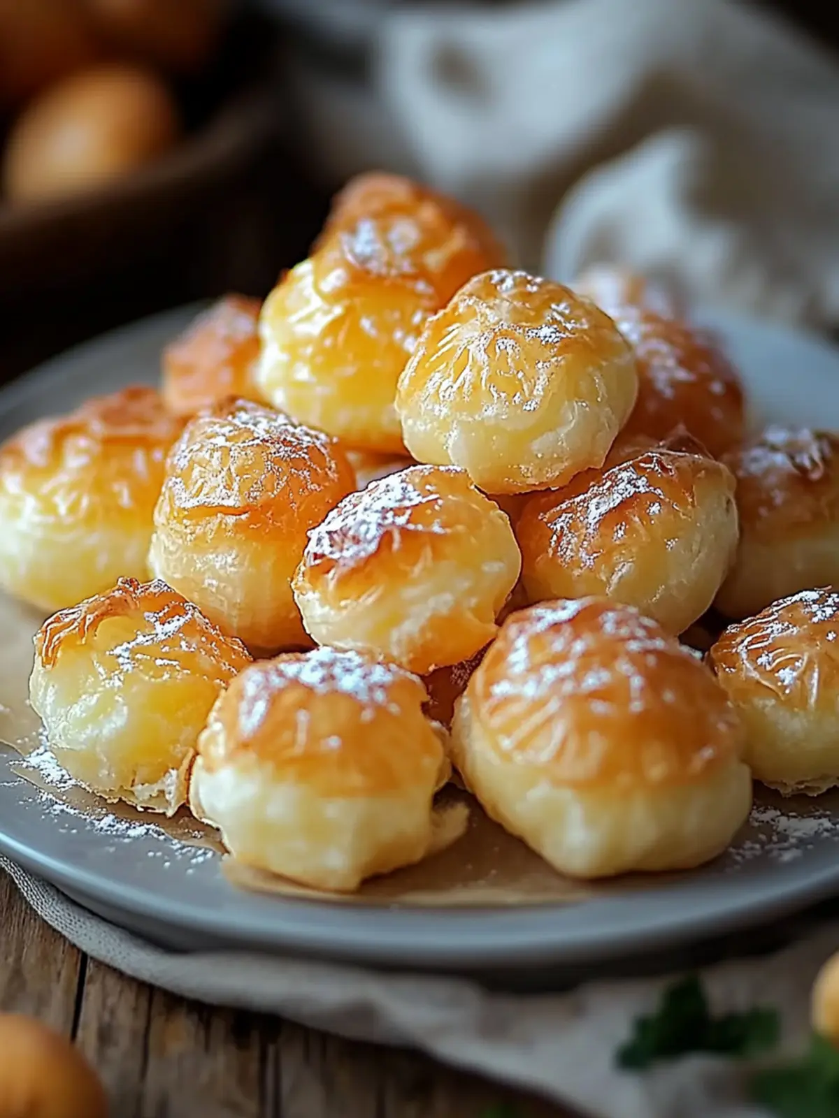 Käse Puff Snacks