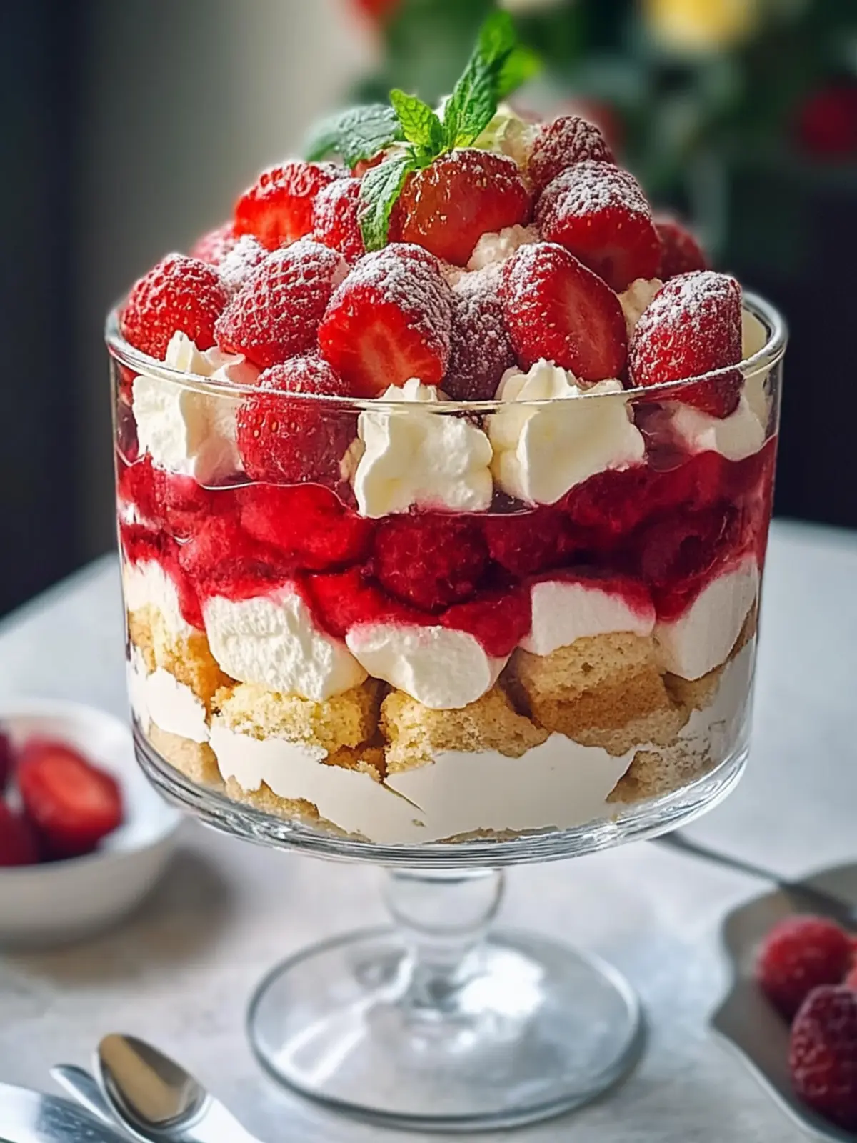 Erdbeertorte Trifle