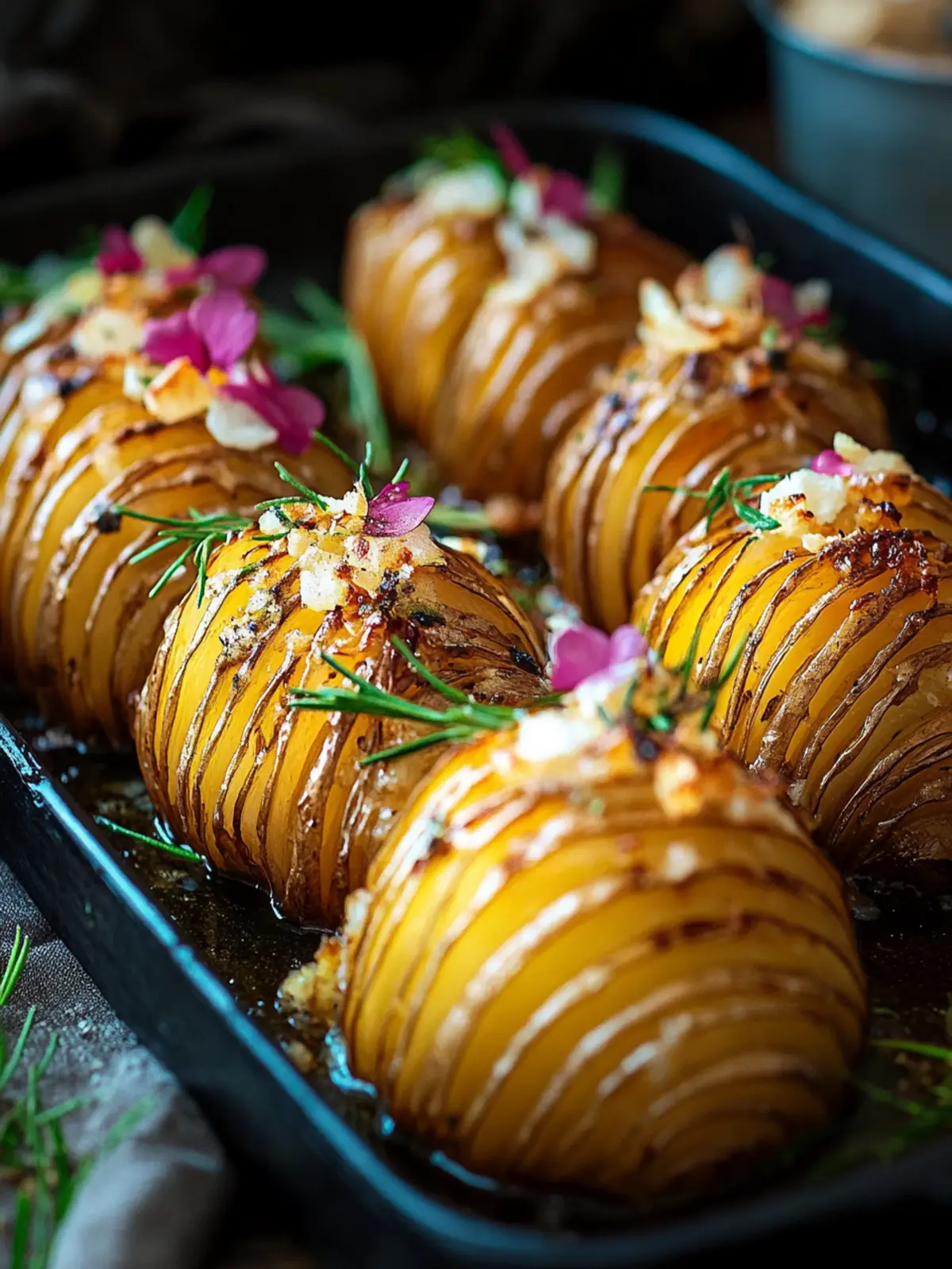 Hasselback Kartoffeln