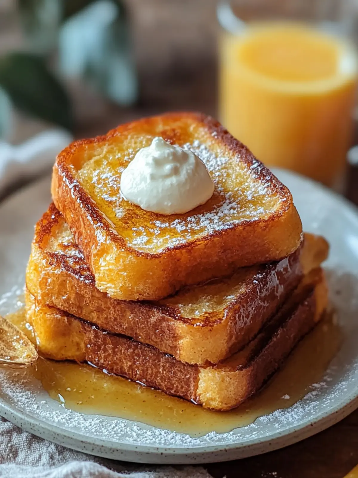 KÜRBIS FRANZÖSISCHER TOAST PERFEKTION