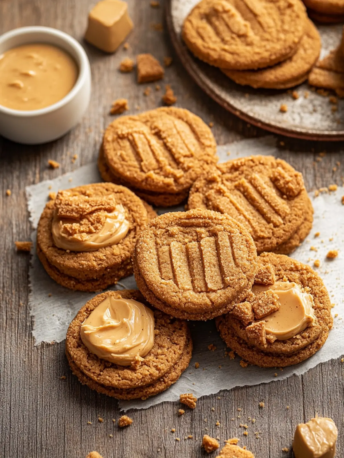 Bäckerei-Stil Biscoff Keksbutter Kekse