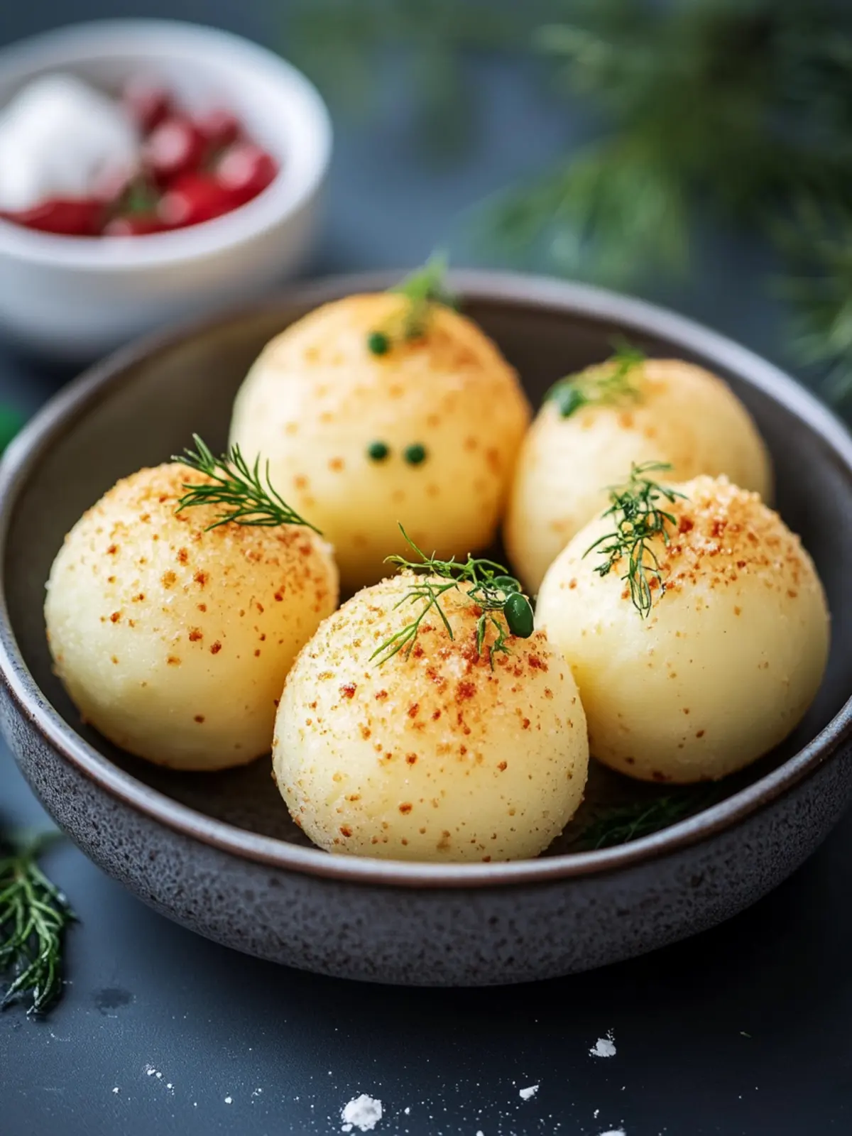 Kartoffelknödel aus gekochten Kartoffeln
