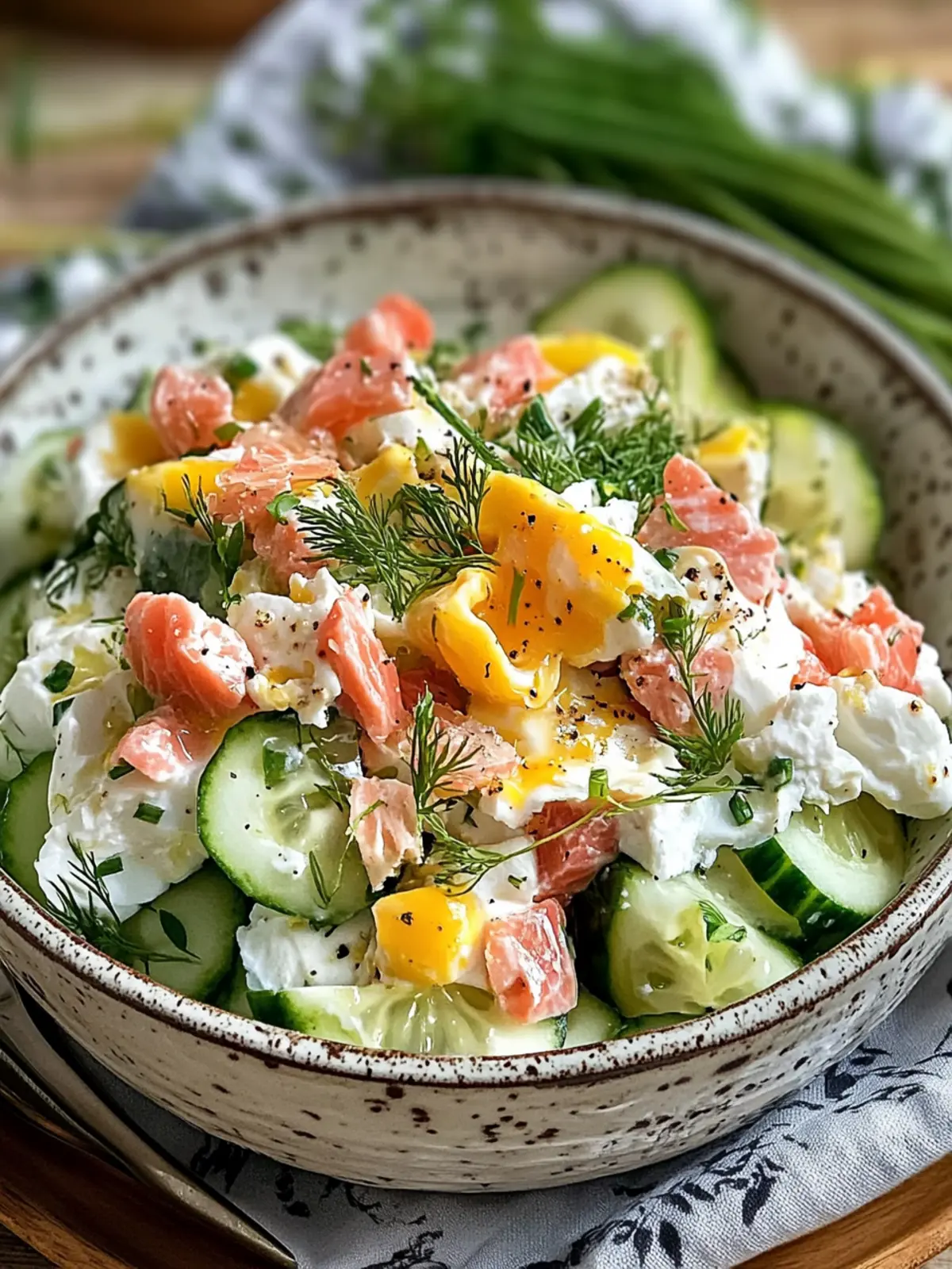 Thunfischsalat mit Ei und Joghurt