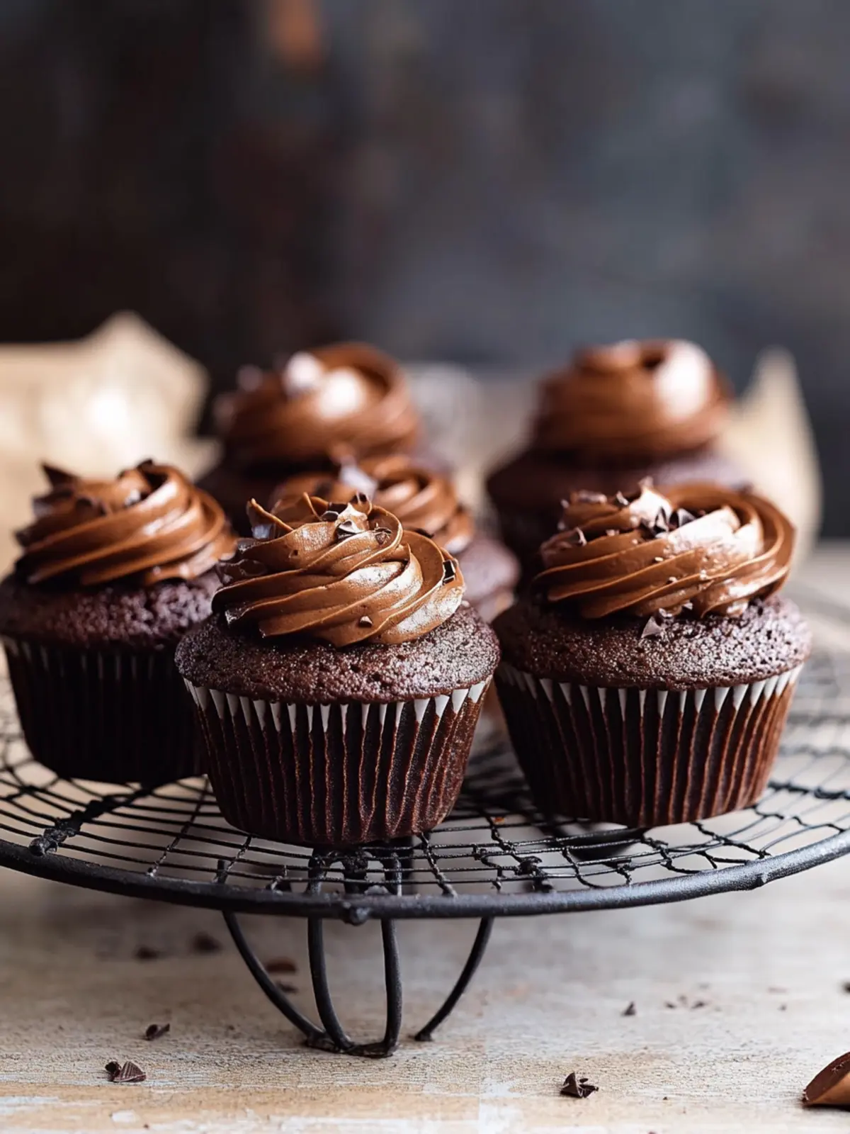 Perfekte Schokoladen-Muffins