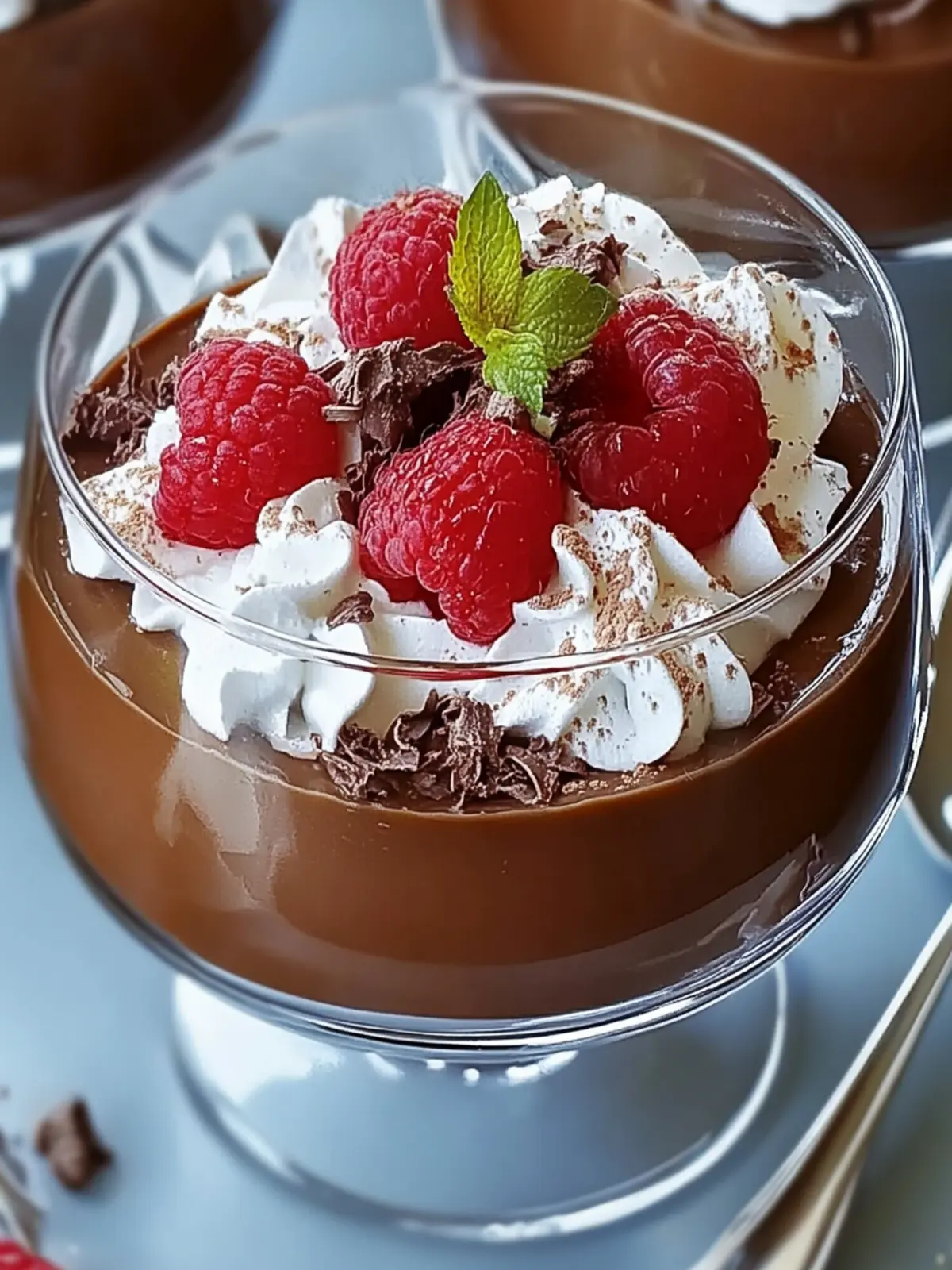 Delizious Hüttenkäse Schokoladenmousse