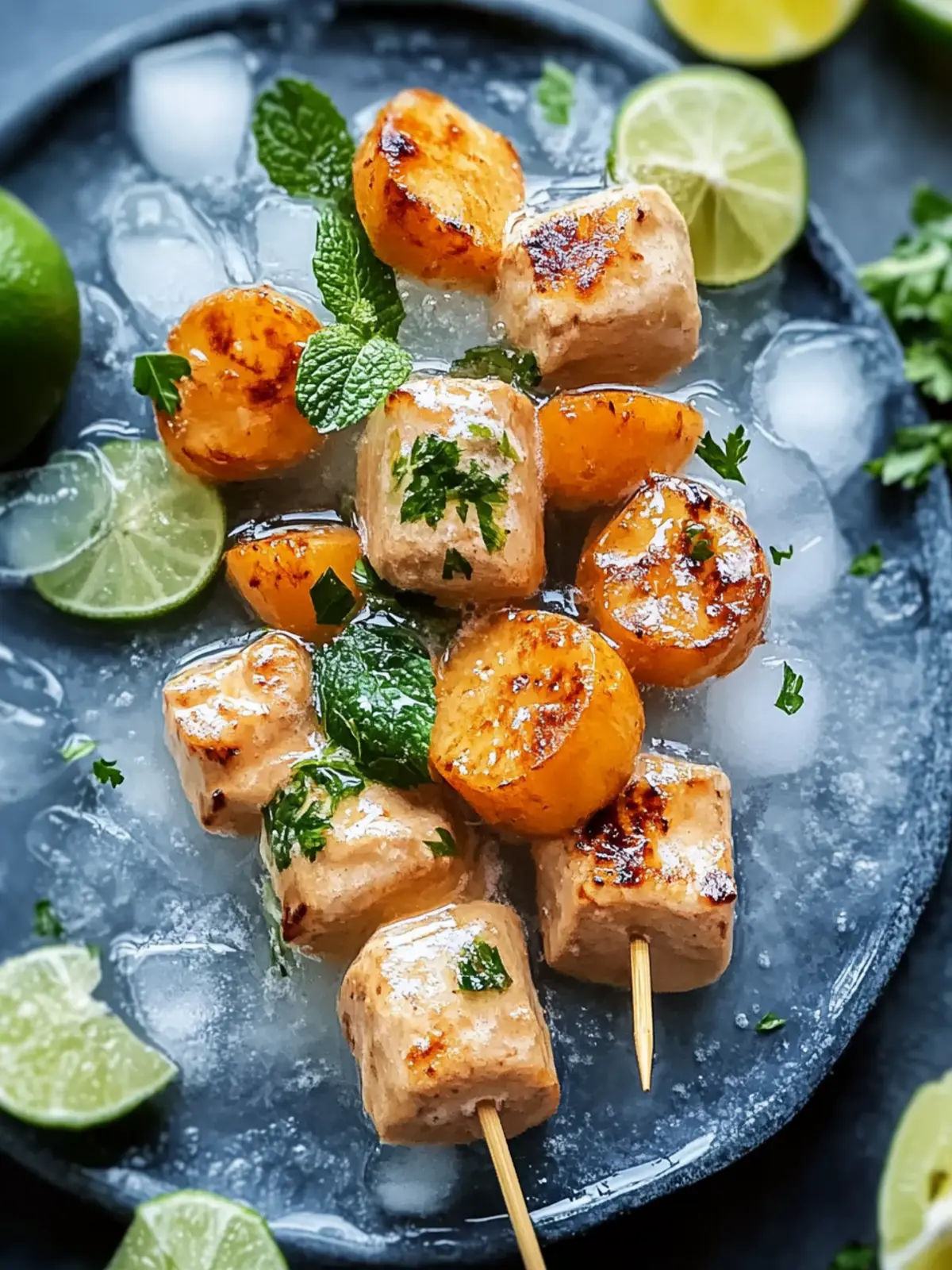 Bang Bang Hähnchenspieße