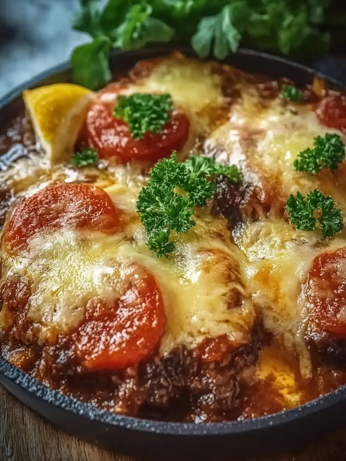 Amish Hamburger Steak Auflauf