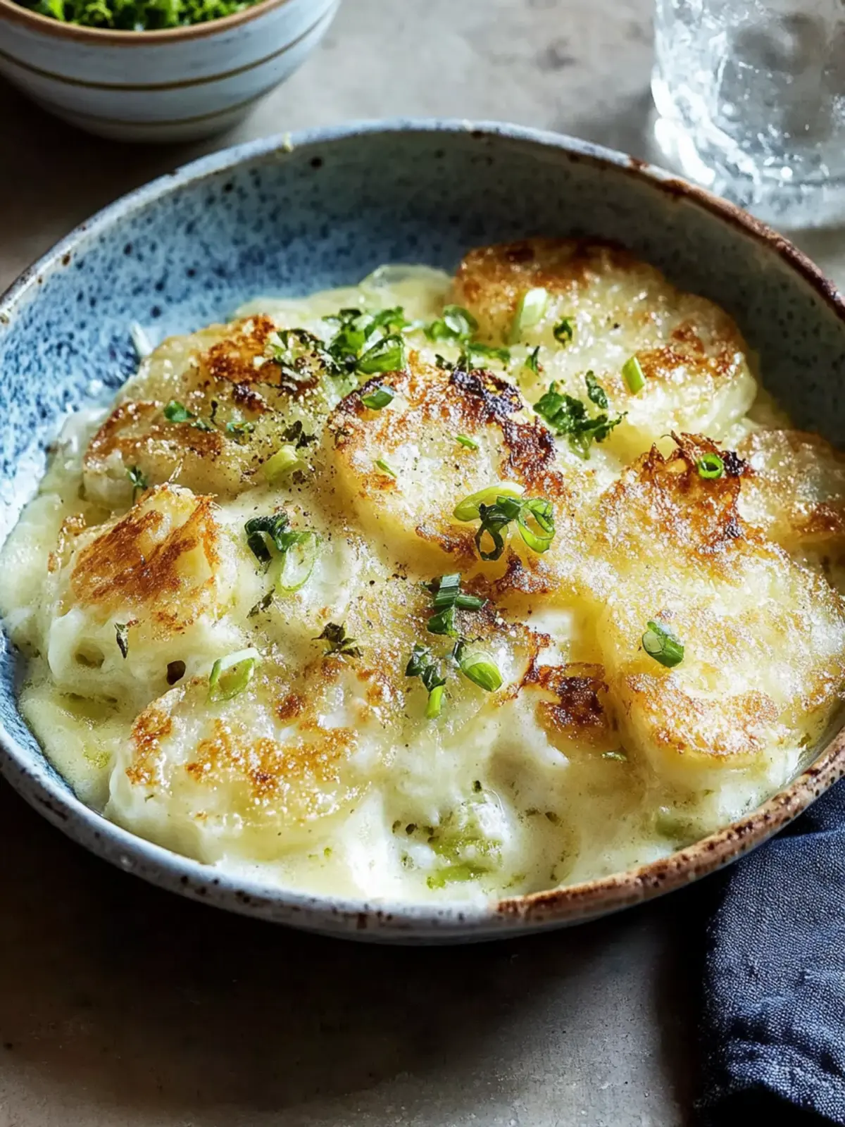 BESTE GEBACKENE KOHLRABI GRATIN