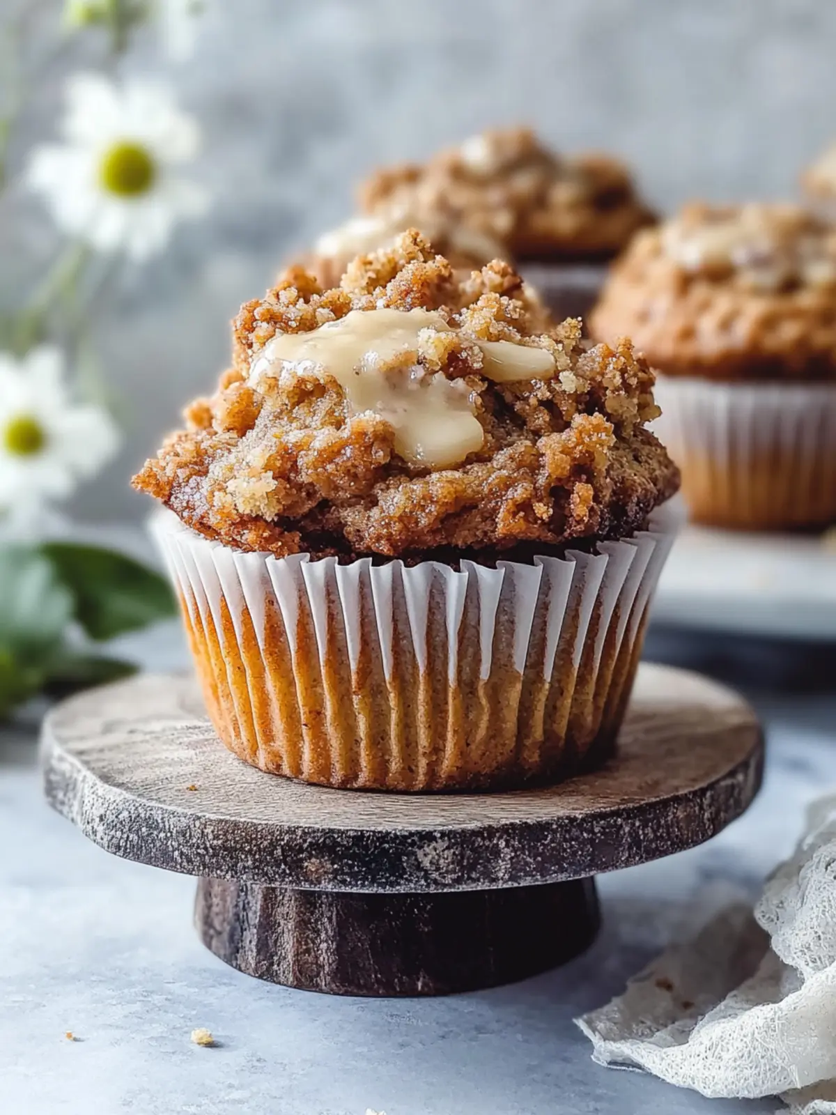 Leckere Kürbis-Zimt-Streusel-Muffins