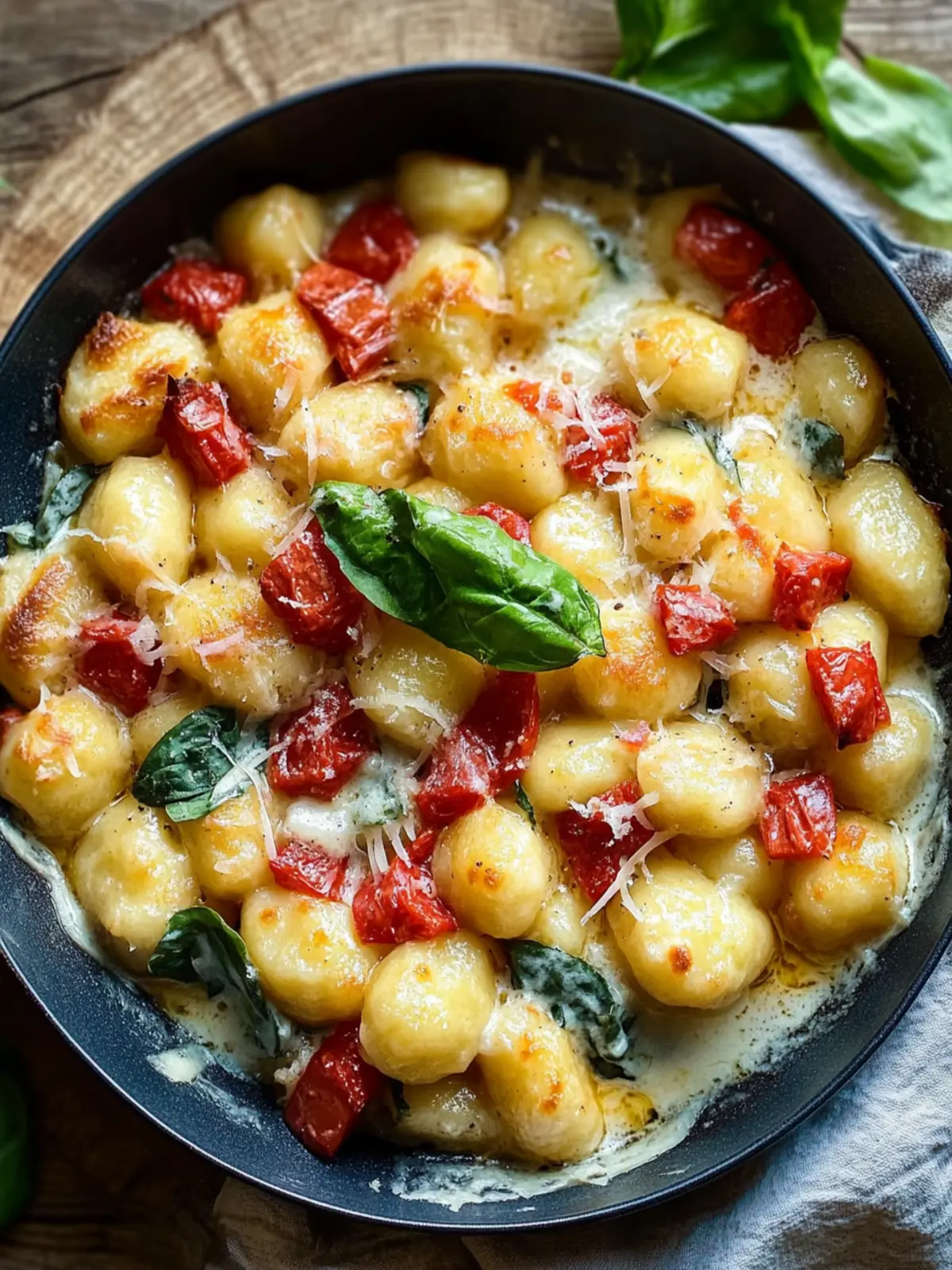 Gnocchi-Pfanne mit Lauch