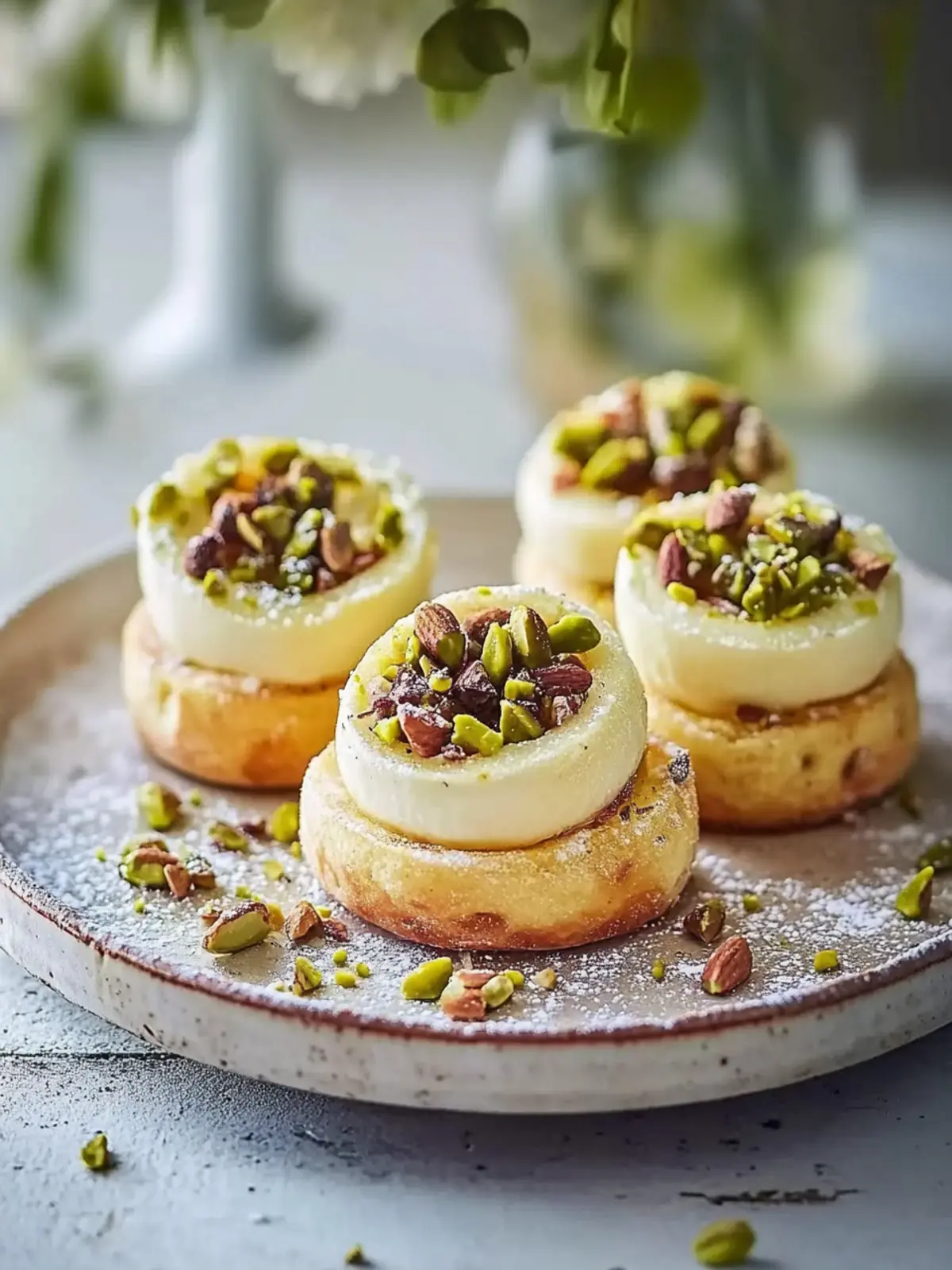 Pistazien- und Zimtbrötchen für dein Gourmet-Brunch