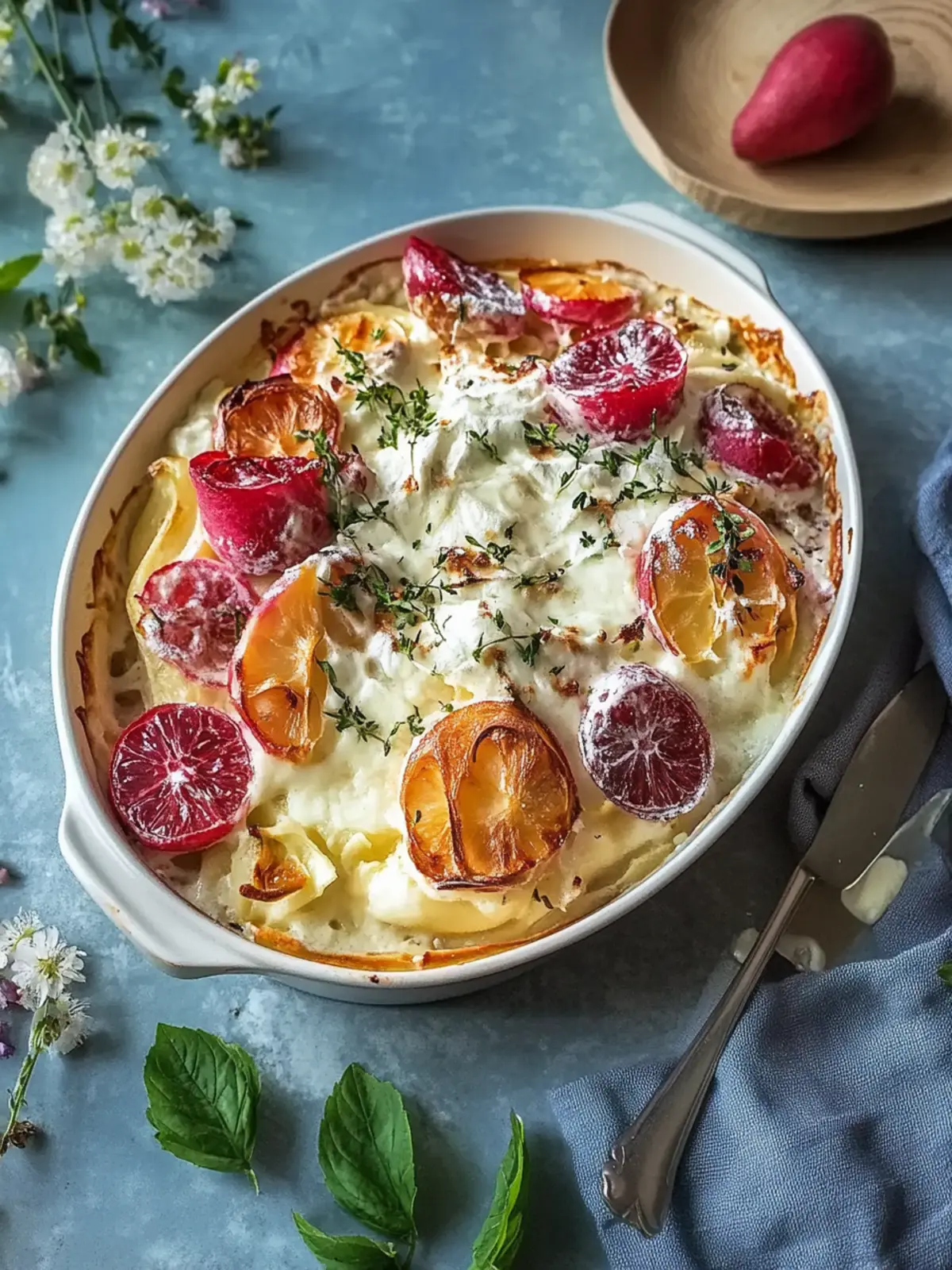 Zwiebelcremehähnchen