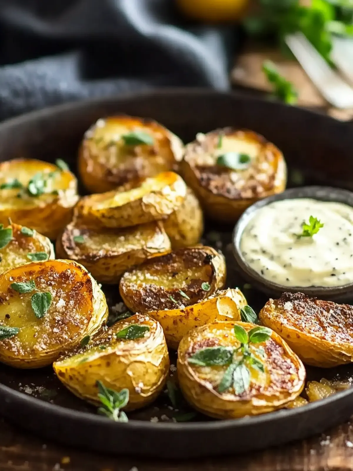 Lammfleischbällchen mit knusprigen Süßkartoffel-Pommes